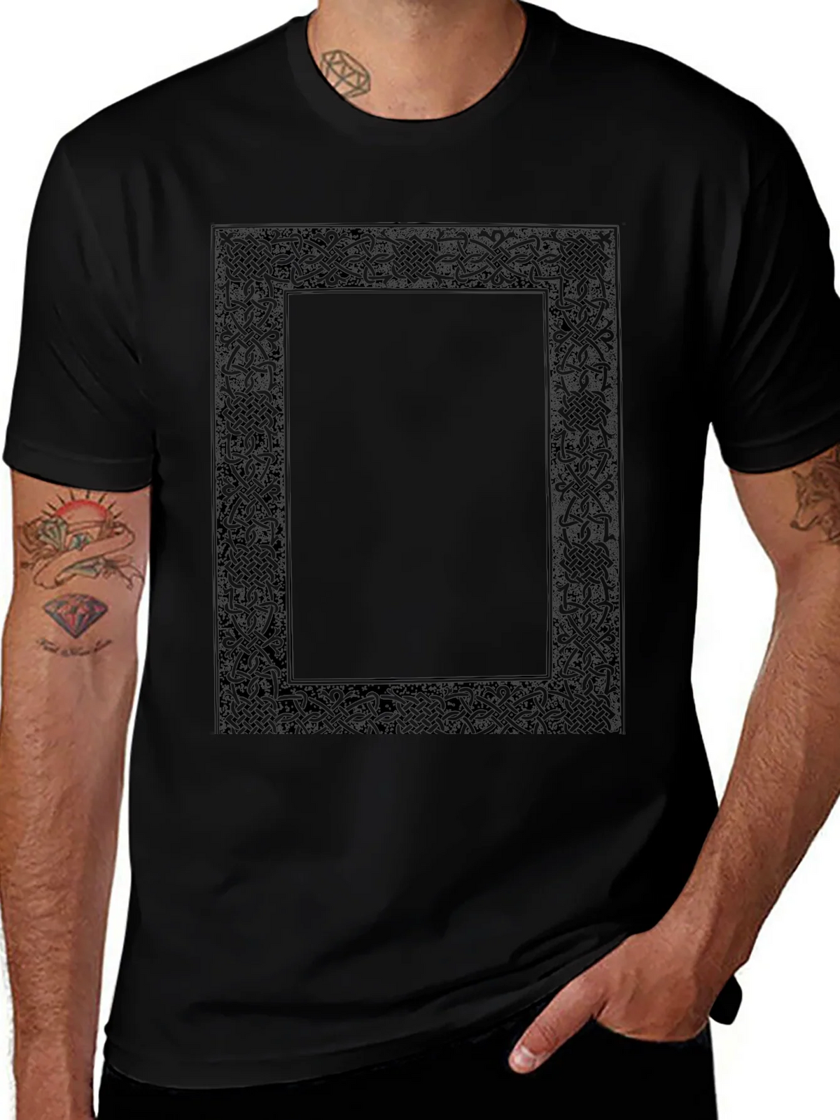 Celtic Knot Framed Graphic T-Shirt product image 1
