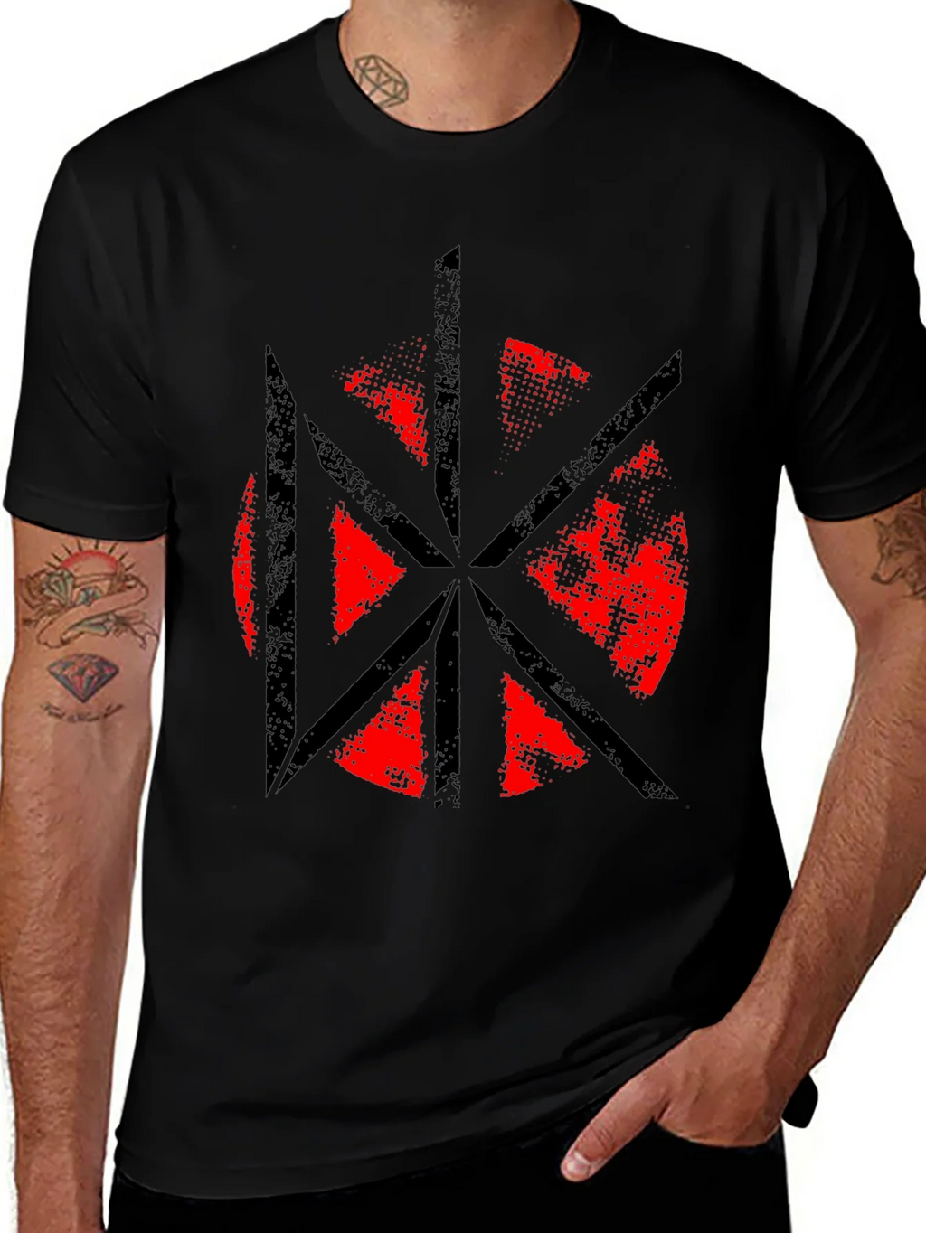 Distressed Graphic Tee - Punk Rock Style product image 1