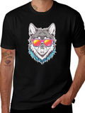 Cool Wolf Graphic Tee product image 1