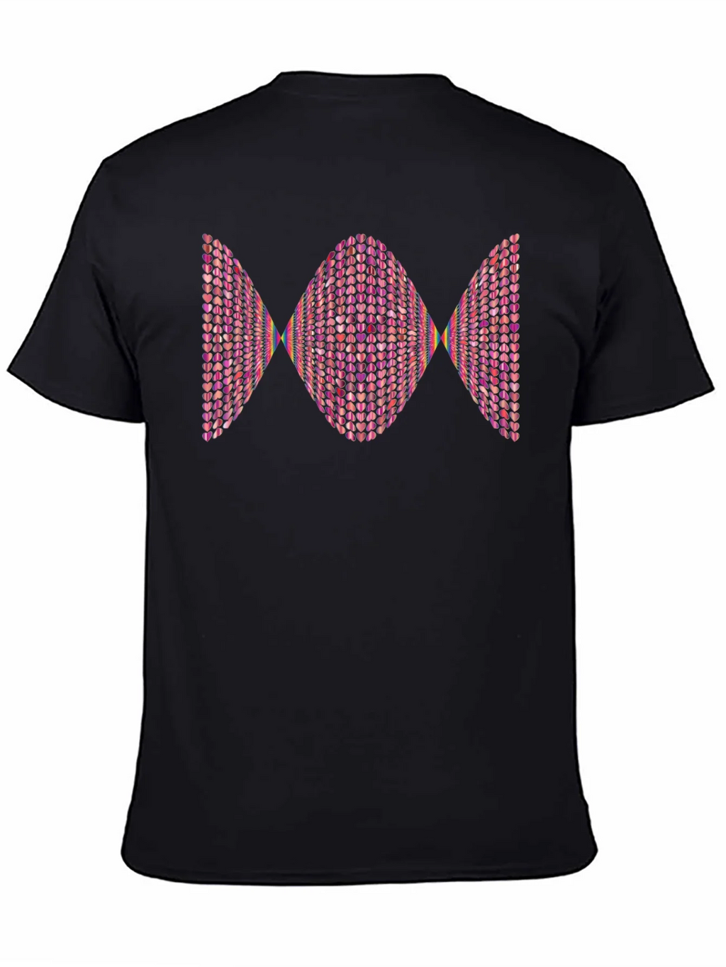 Heart Pattern Graphic Tee - Modern Design product image 7
