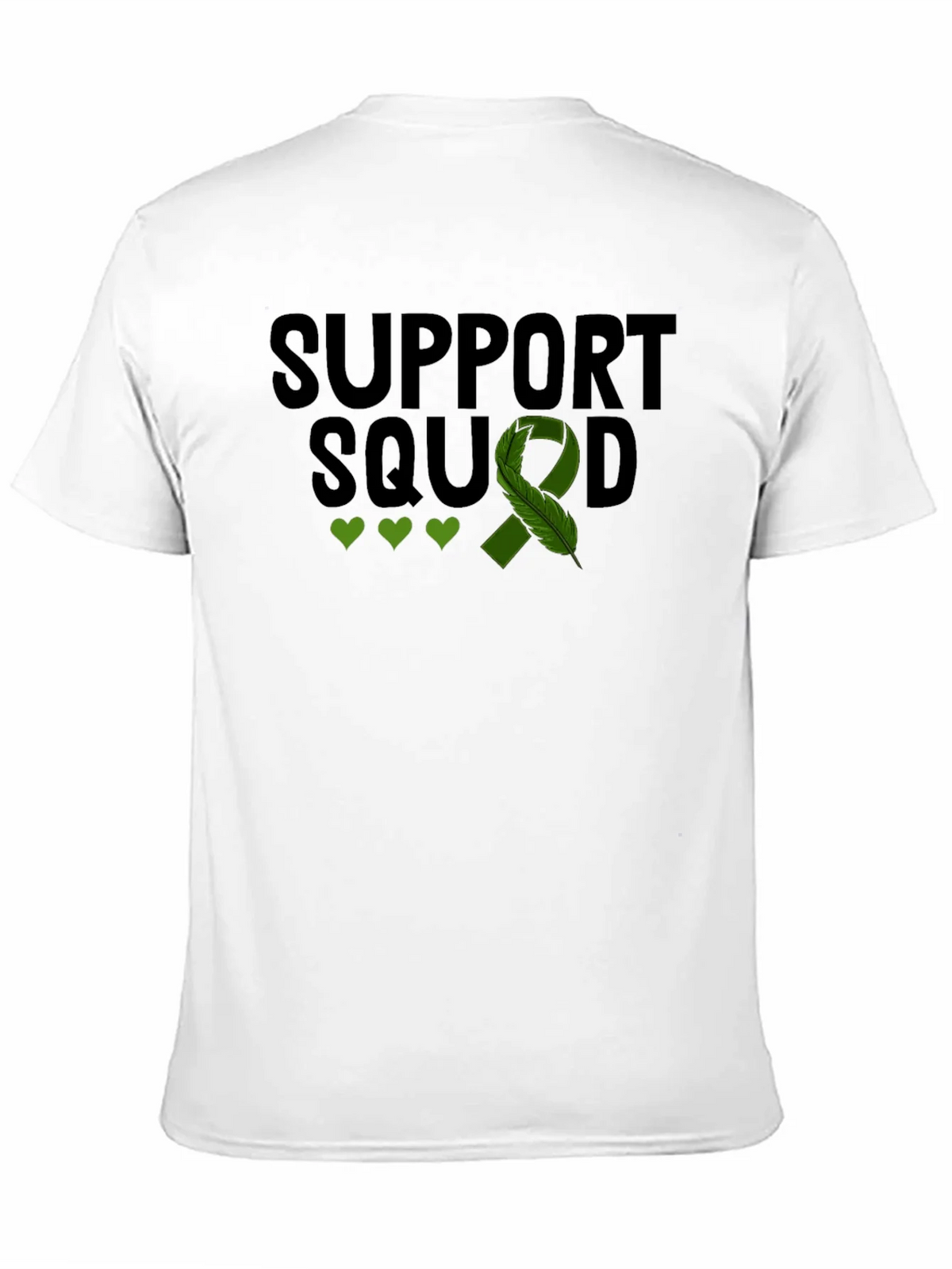 Support Squad T-Shirt - Green Ribbon Mental Health product image 2