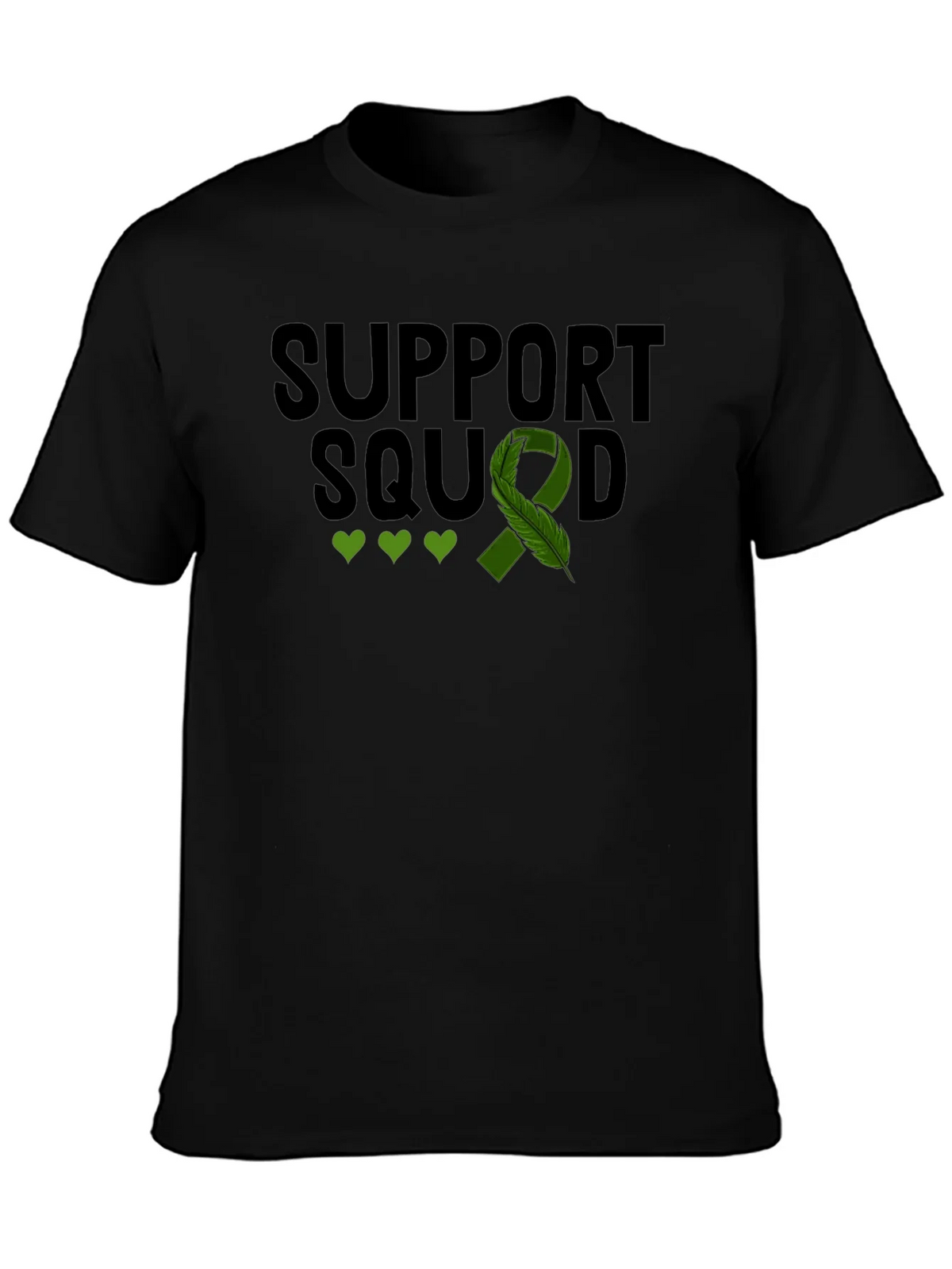 Support Squad T-Shirt - Green Ribbon Mental Health product image 6