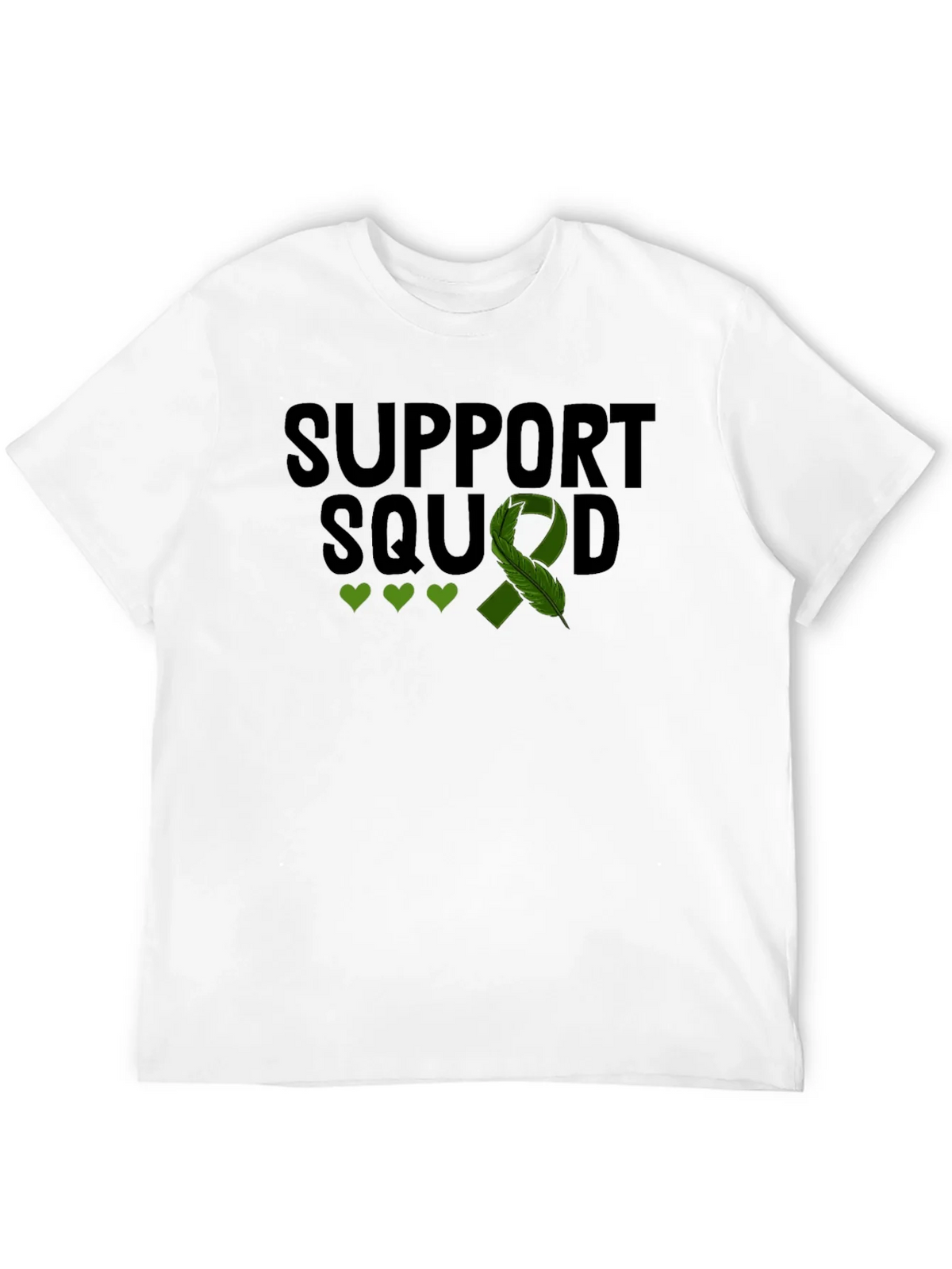 Support Squad T-Shirt - Green Ribbon Mental Health product image 3