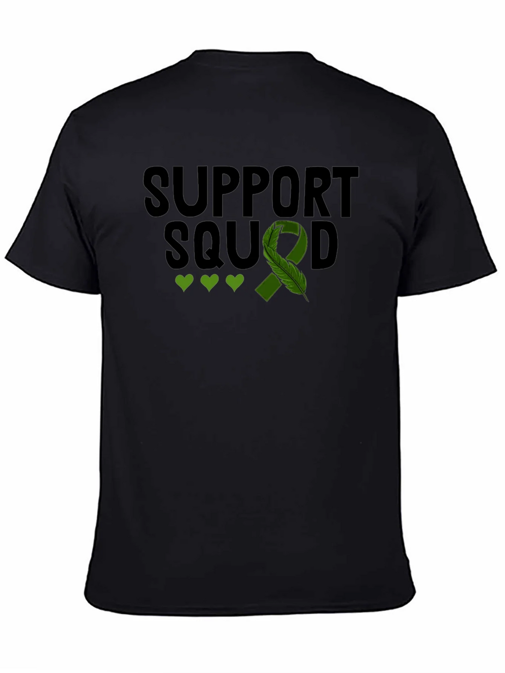 Support Squad T-Shirt - Green Ribbon Mental Health product image 7