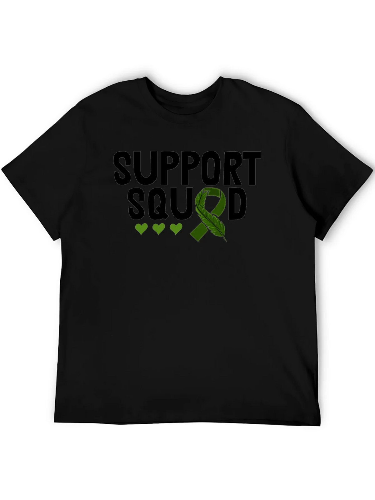 Support Squad T-Shirt - Green Ribbon Mental Health product image 8