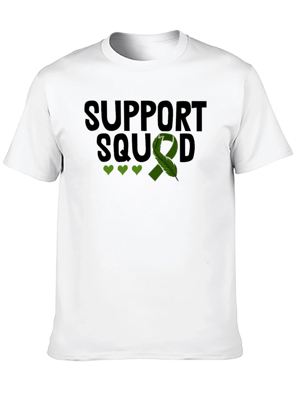 Support Squad T-Shirt - Green Ribbon Mental Health product image 12