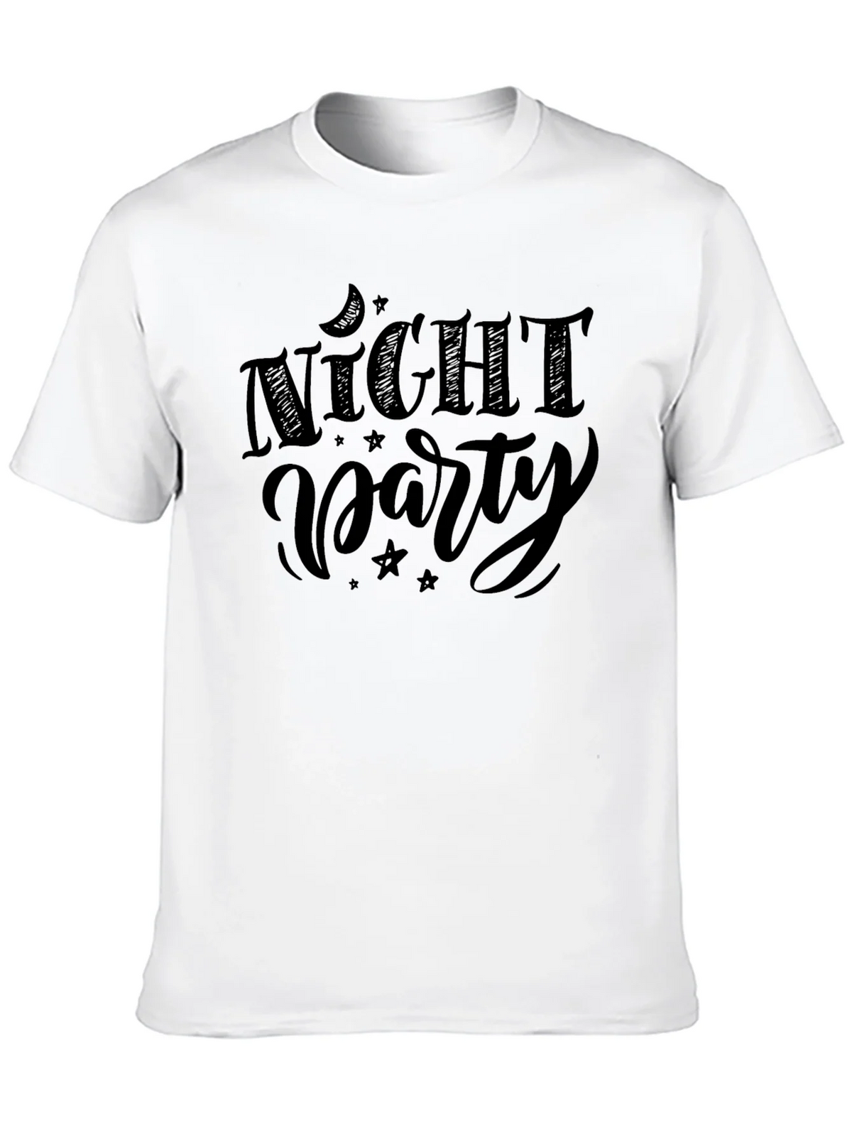 Night Party Graphic Tee - Stylish Black T-Shirt product image 12