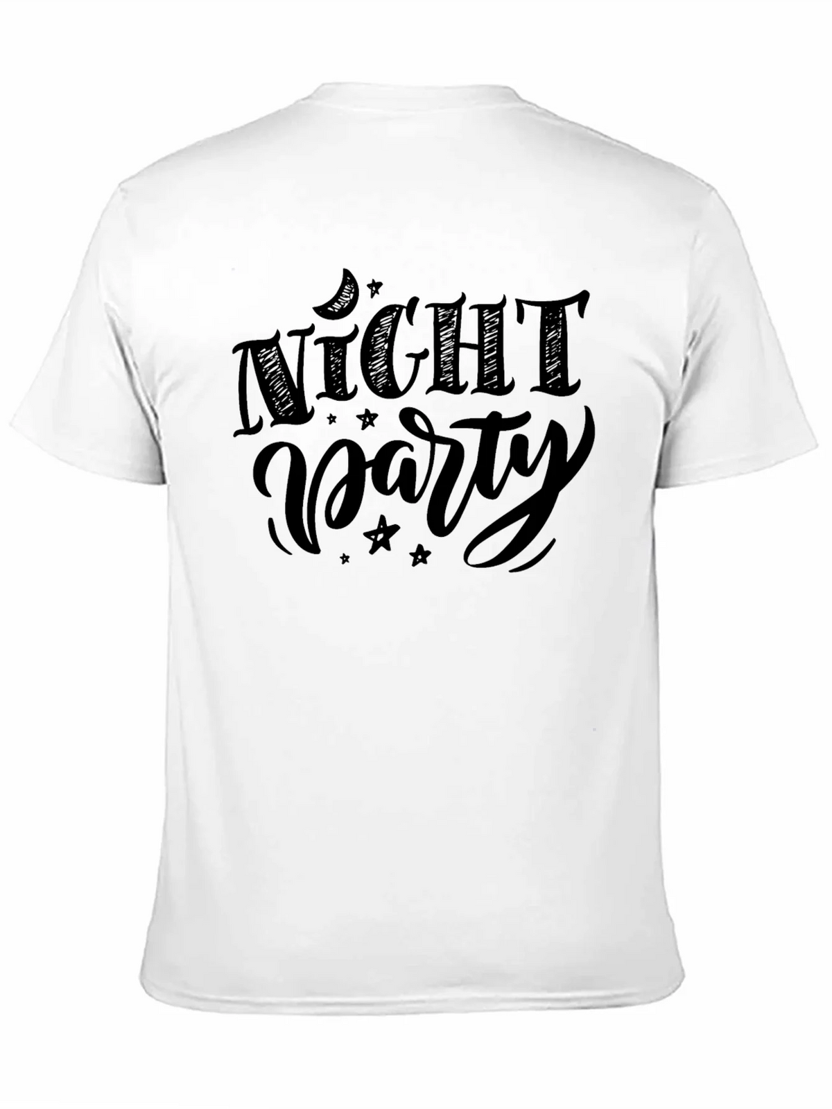 Night Party Graphic Tee - Stylish Black T-Shirt product image 2