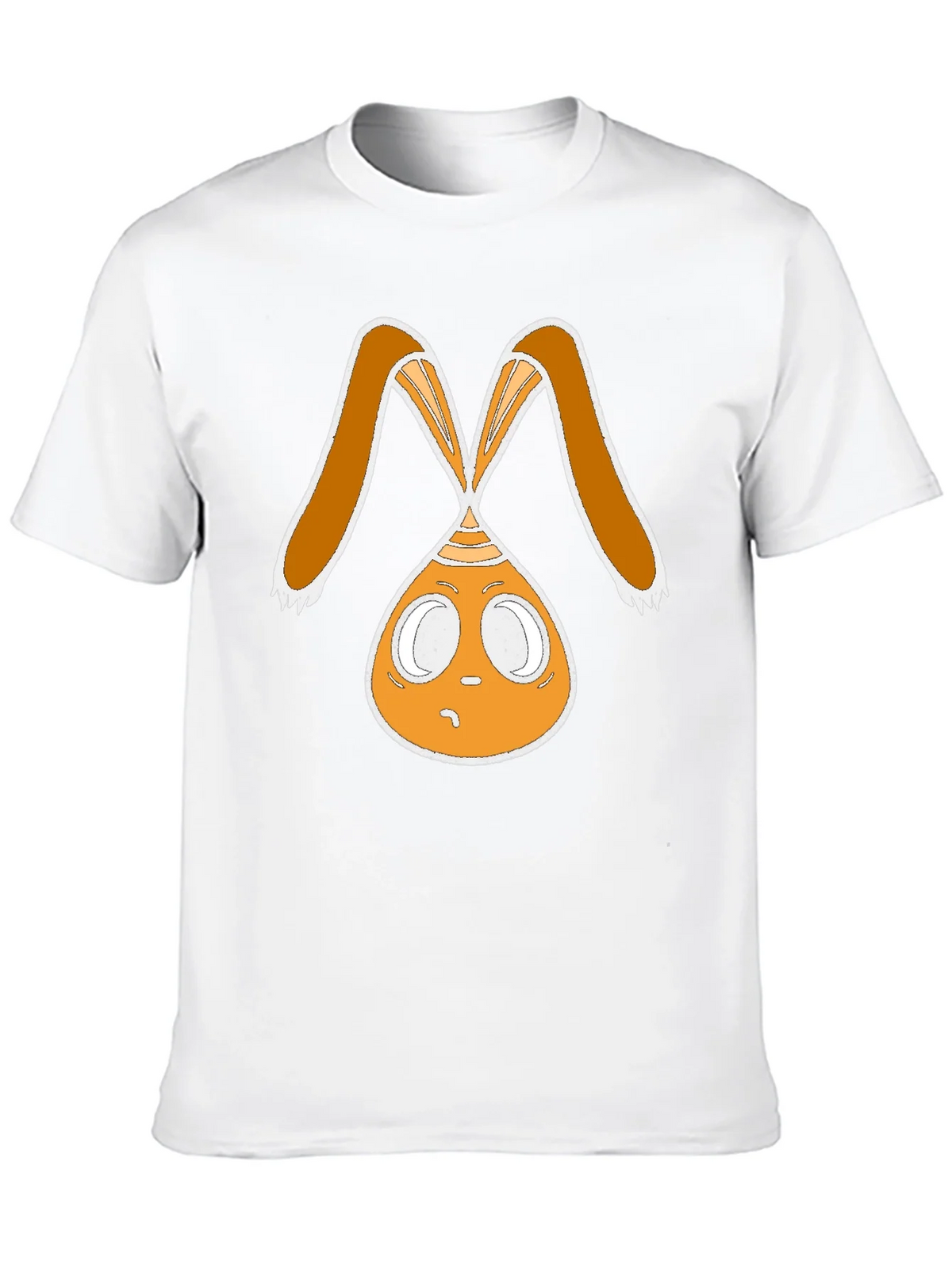 Funky Bunny Graphic Tee - Black Cotton Casual Shirt product image 12