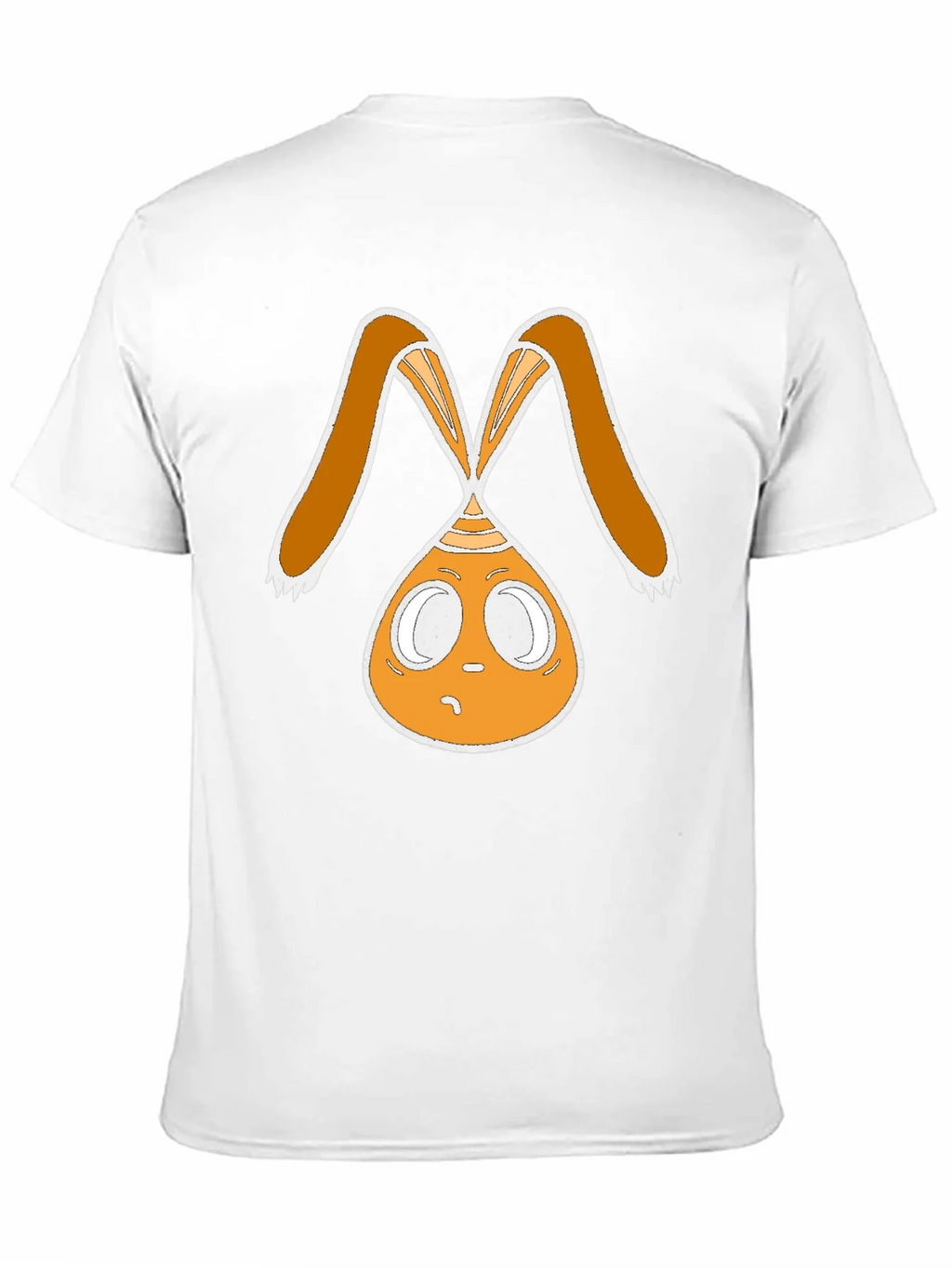 Funky Bunny Graphic Tee - Black Cotton Casual Shirt product image 2