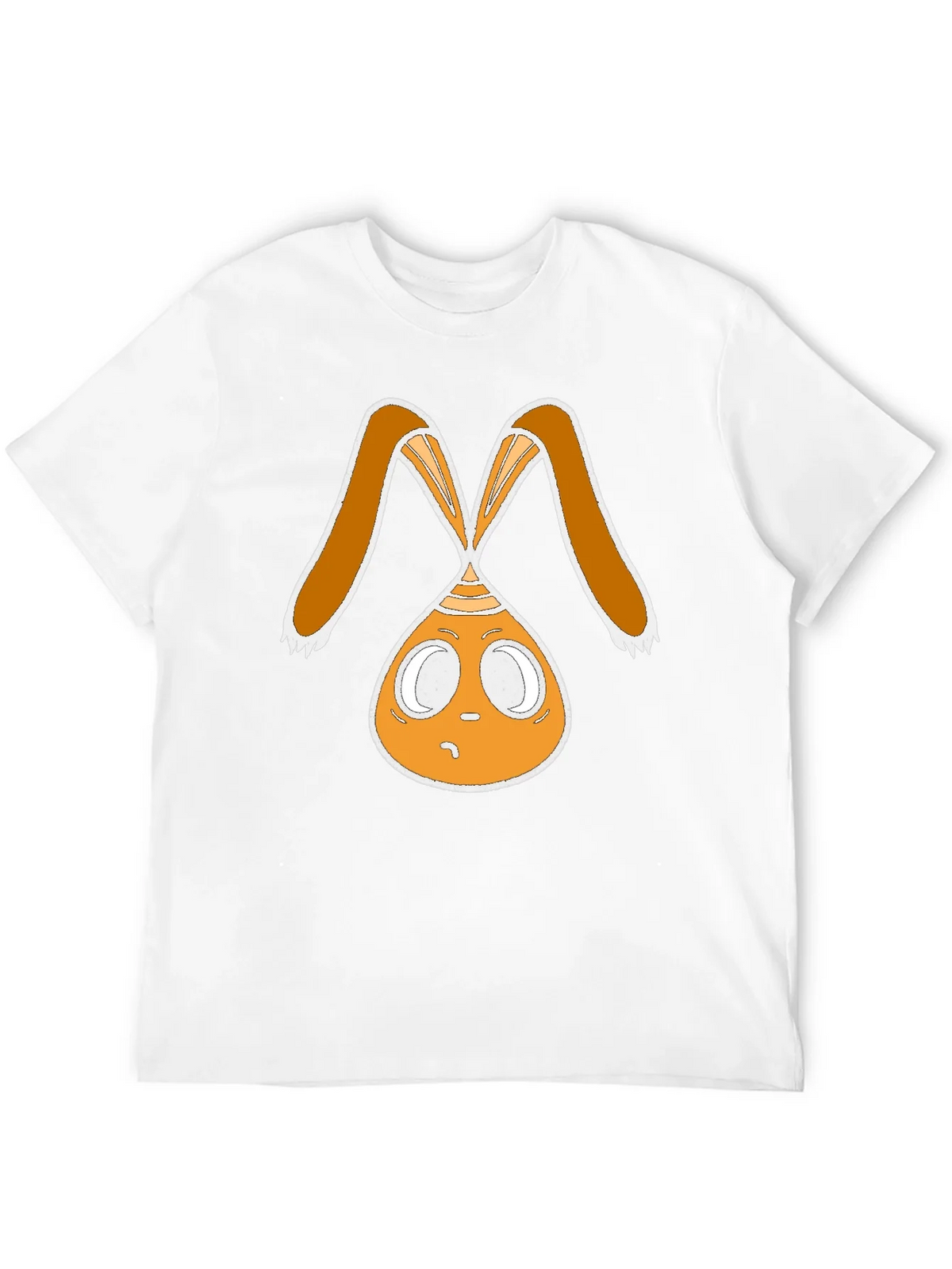 Funky Bunny Graphic Tee - Black Cotton Casual Shirt product image 3