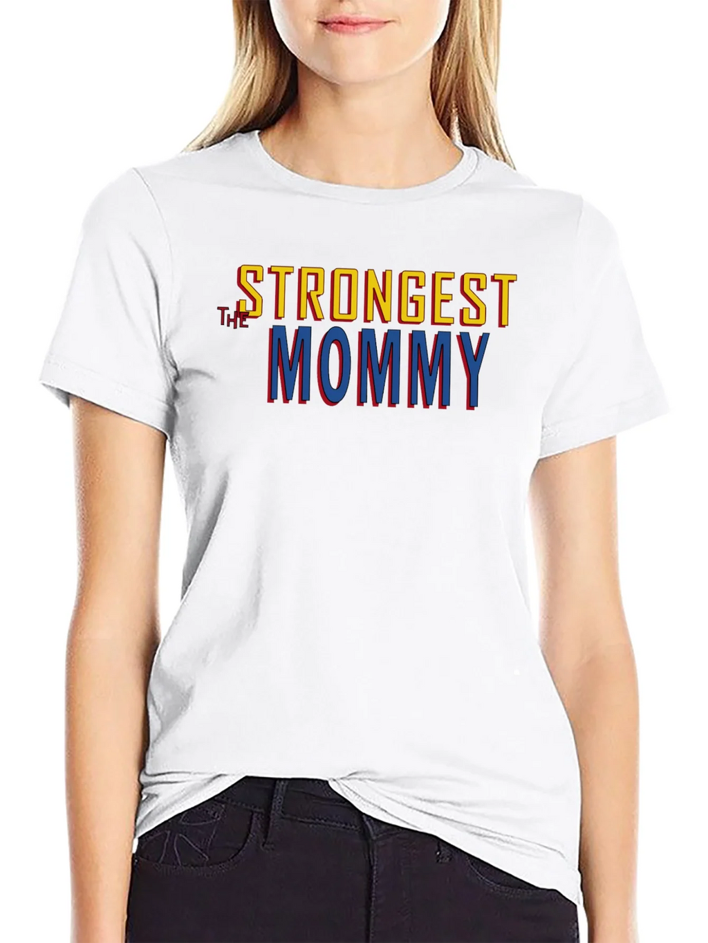 Strongest Mommy Graphic T-Shirt product image 11