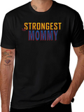 Strongest Mommy Graphic T-Shirt product image 1