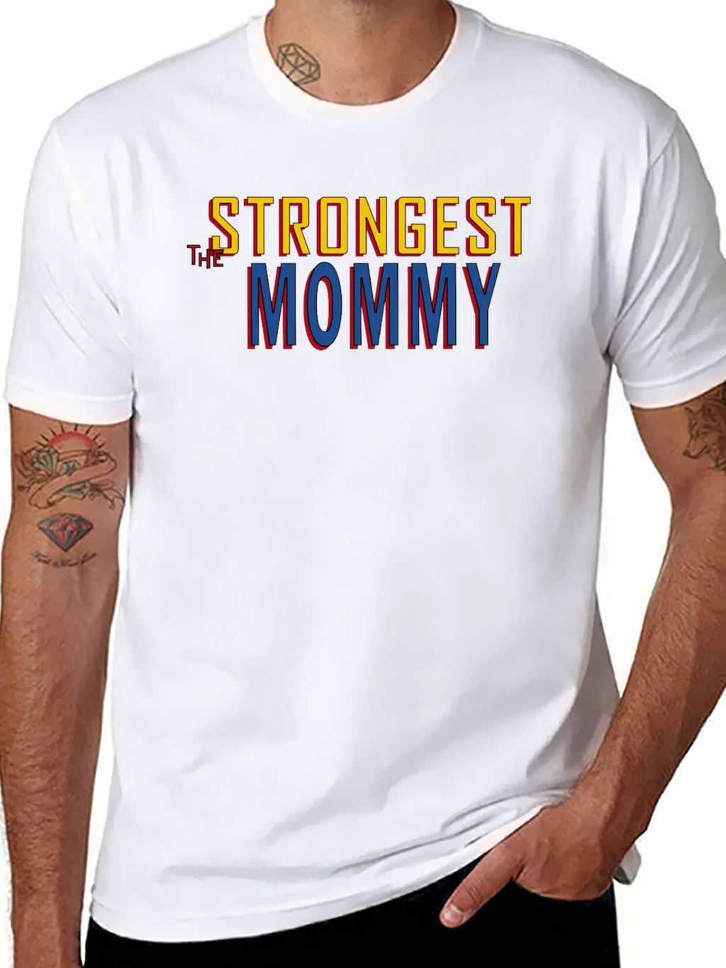 Strongest Mommy Graphic T-Shirt product image 10