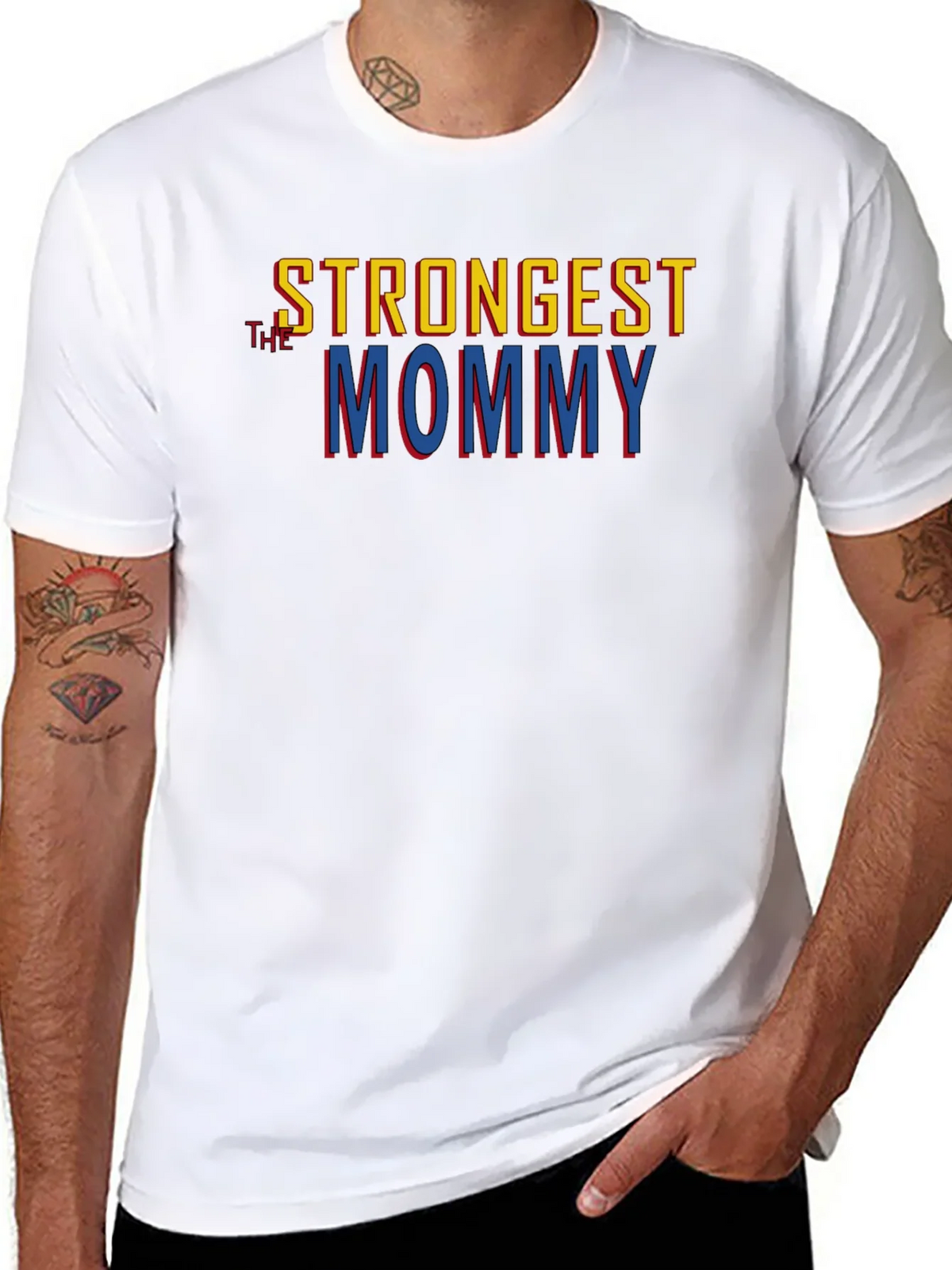 Strongest Mommy Graphic T-Shirt product image 10