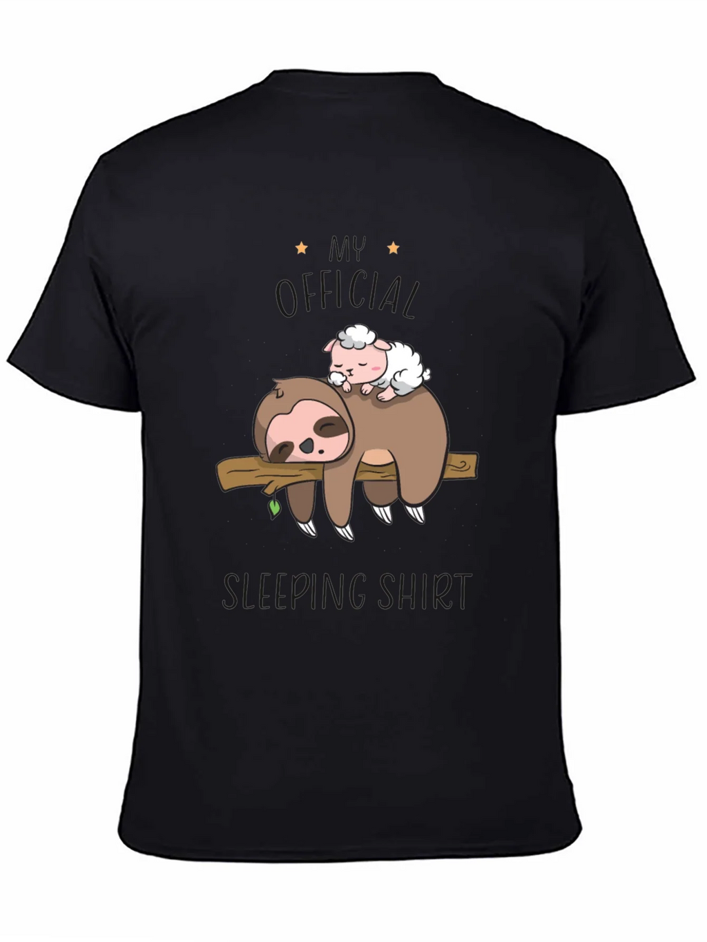 Cute Sloth & Sheep Sleeping Shirt - Super Soft Tee product image 7