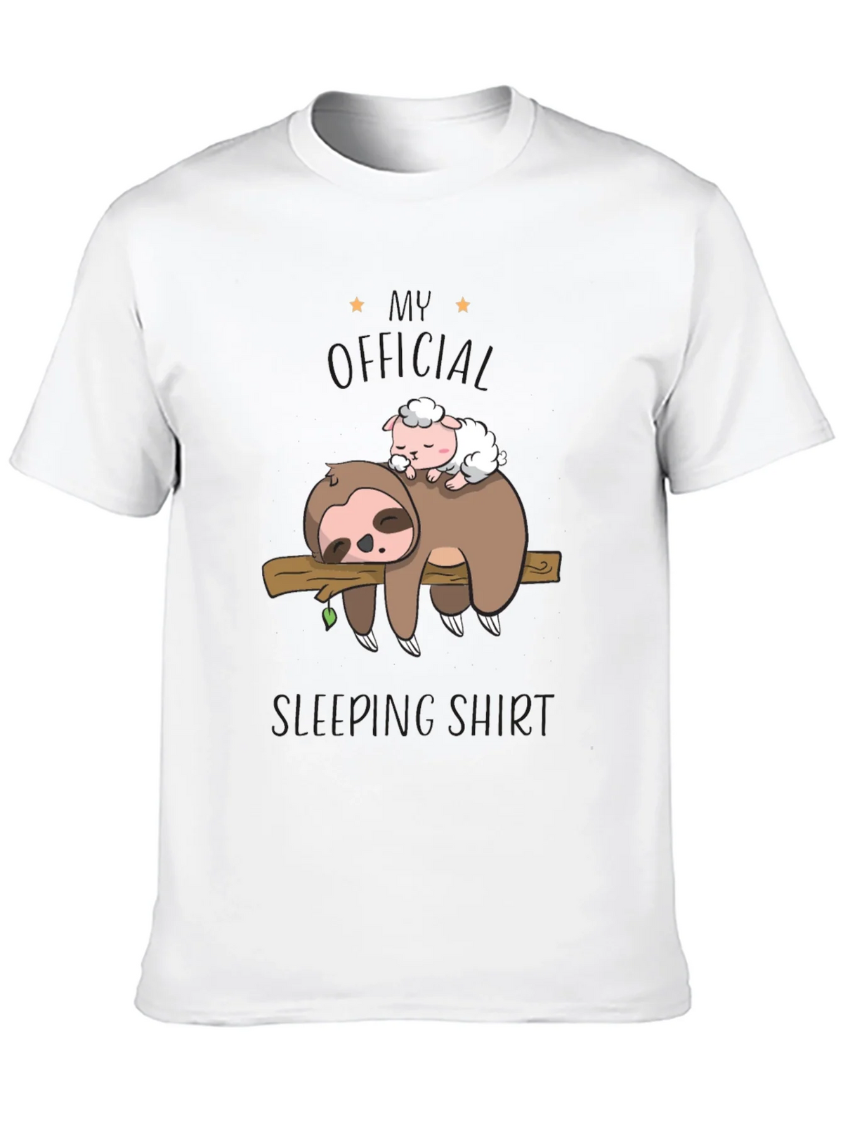 Cute Sloth & Sheep Sleeping Shirt - Super Soft Tee product image 12