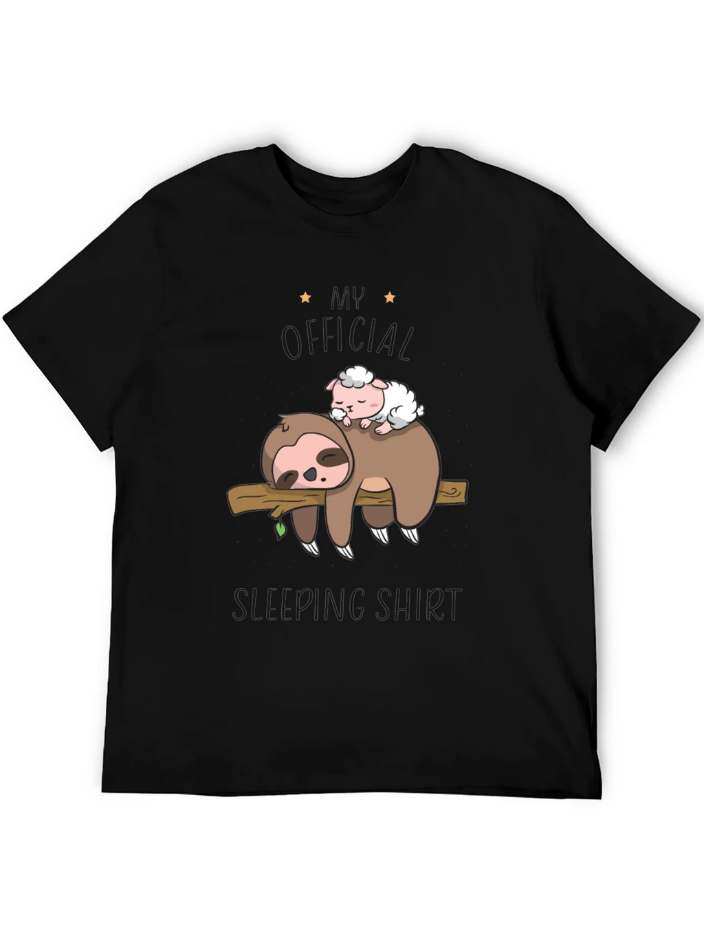 Cute Sloth & Sheep Sleeping Shirt - Super Soft Tee product image 8
