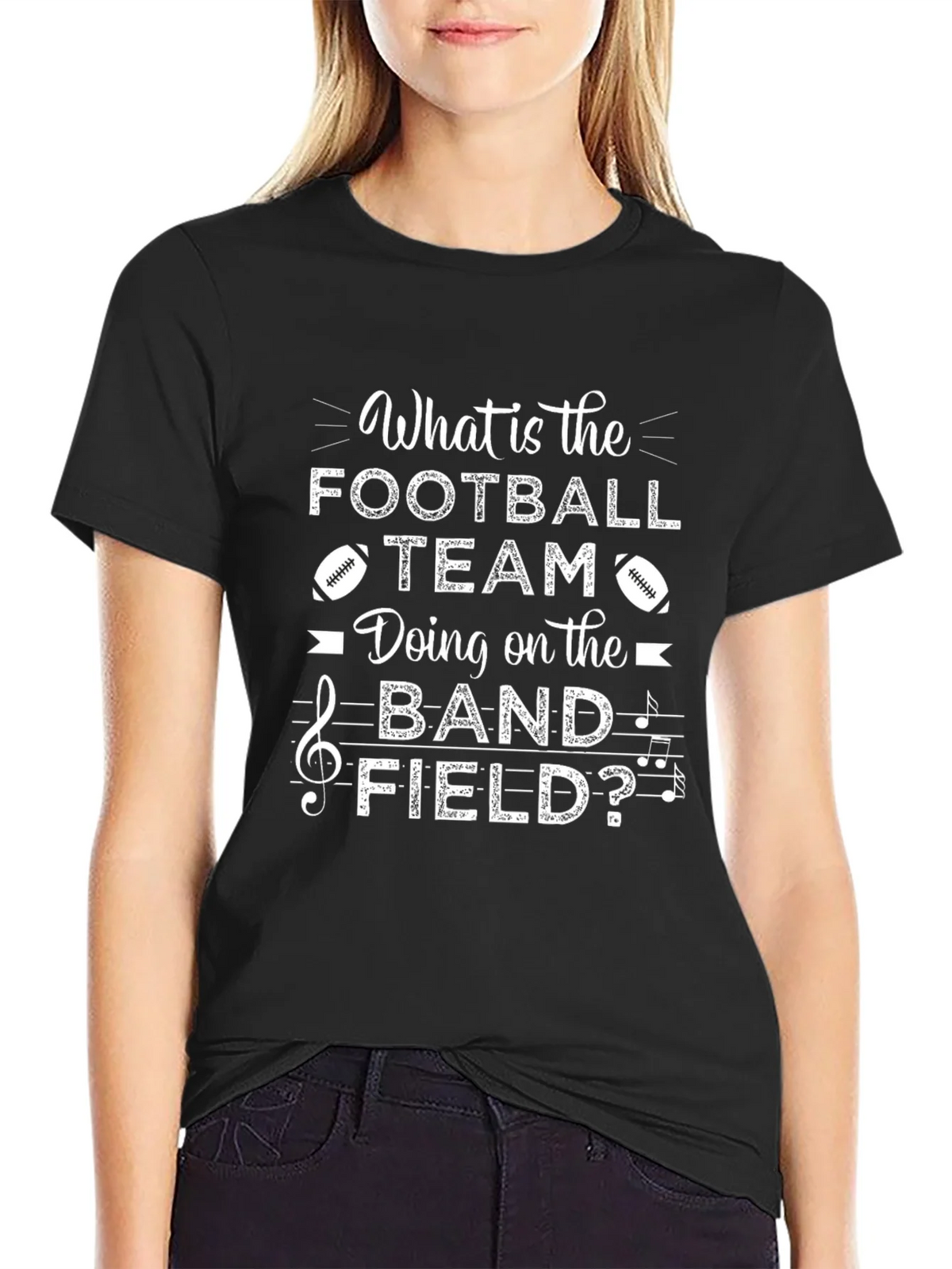 Football Team Band Field T-Shirt product image 5