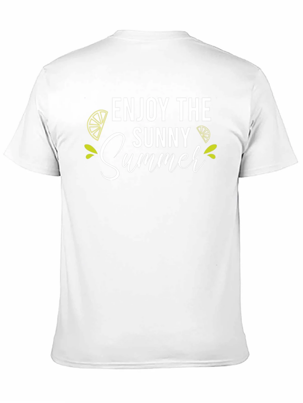 Enjoy the Sunny Summer Black T-Shirt product image 2