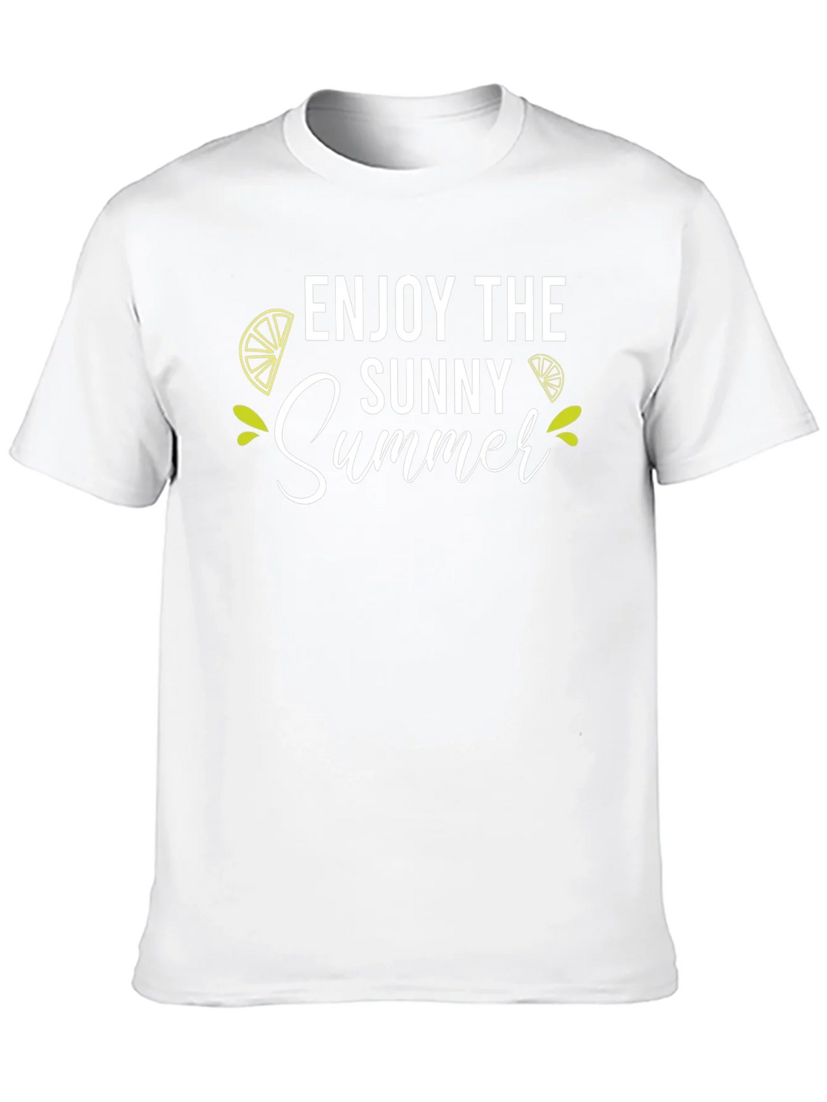 Enjoy the Sunny Summer Black T-Shirt product image 12