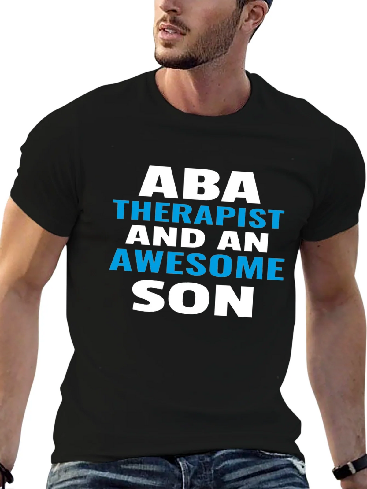 ABA Therapist Awesome Son T-Shirt product image 9