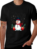 Festive Snowman T-Shirt: Making Spirits Bright! product image 1