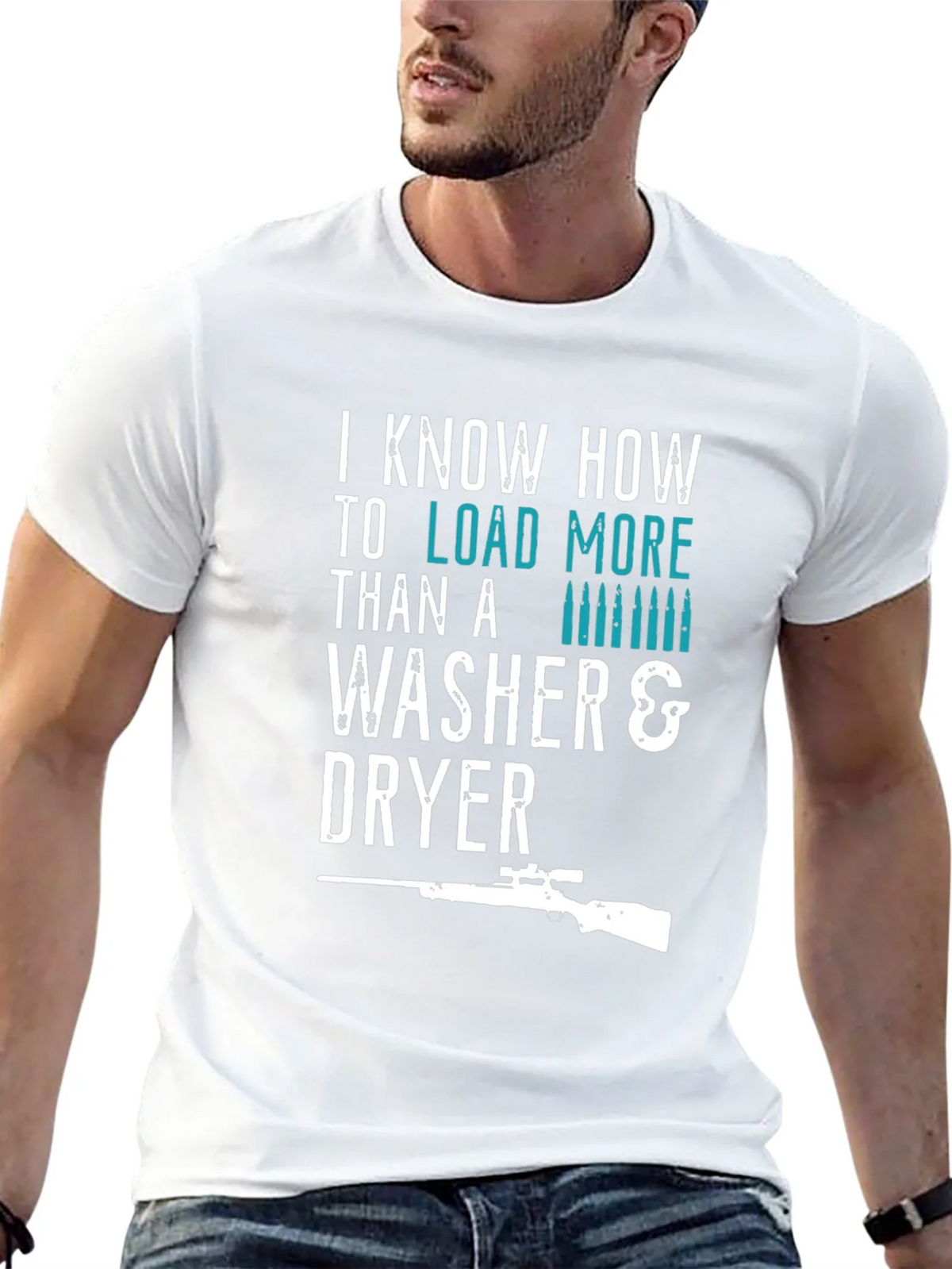 I Load More Than Washer & Dryer T-Shirt product image 4
