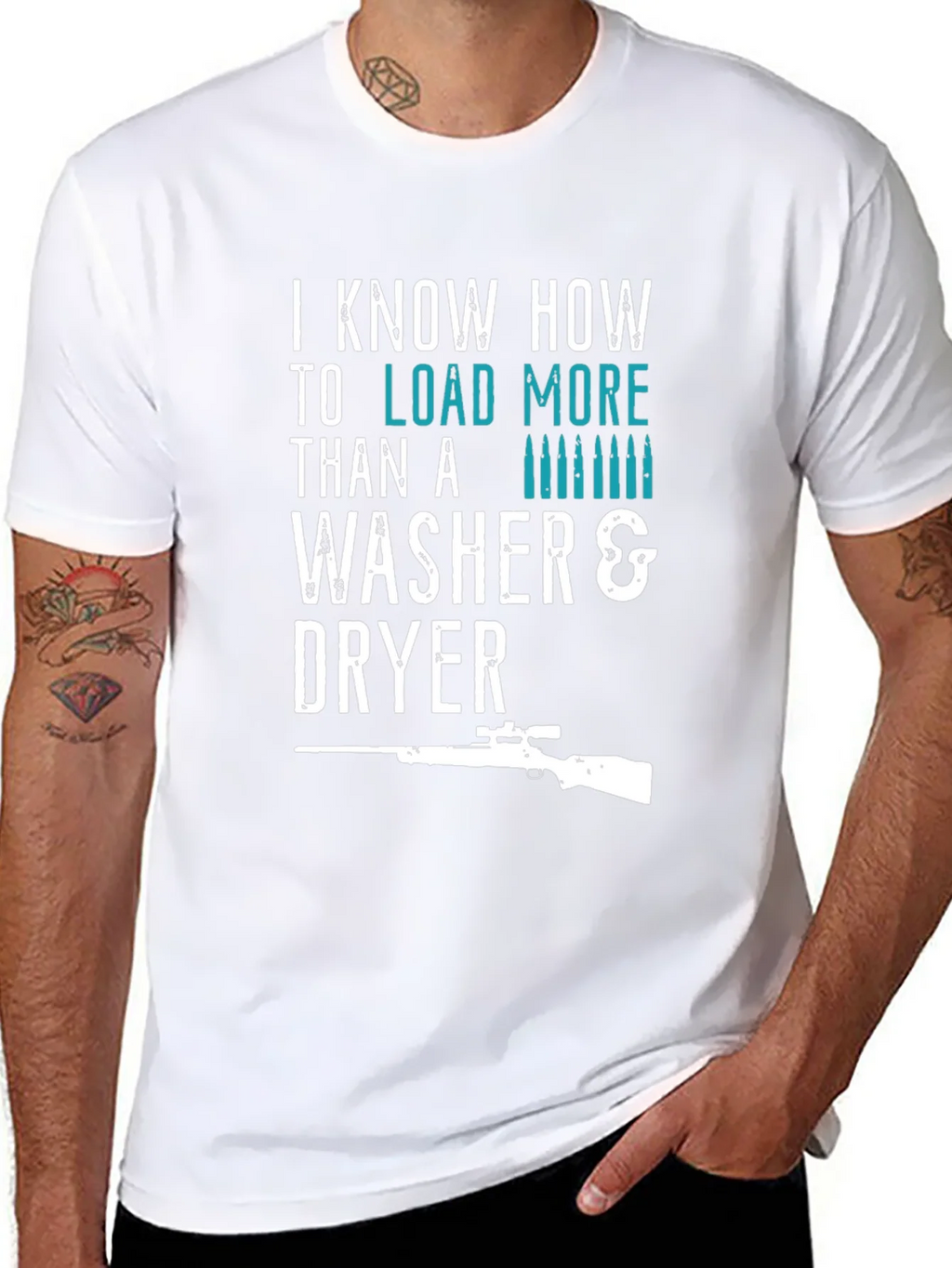 I Load More Than Washer & Dryer T-Shirt product image 10