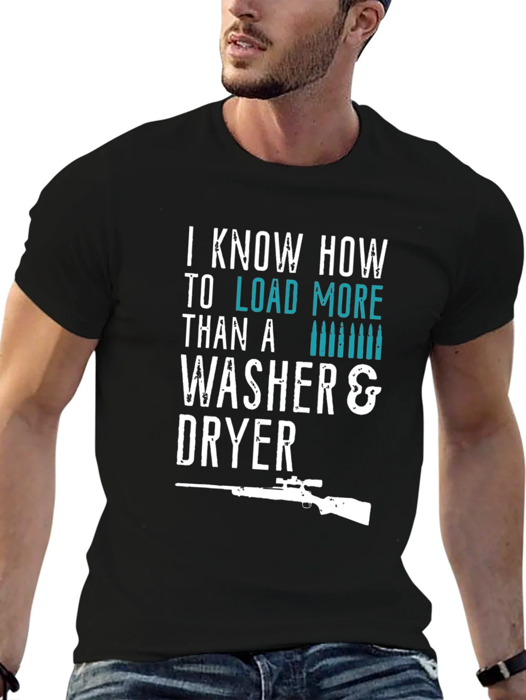 I Load More Than Washer & Dryer T-Shirt product image 9