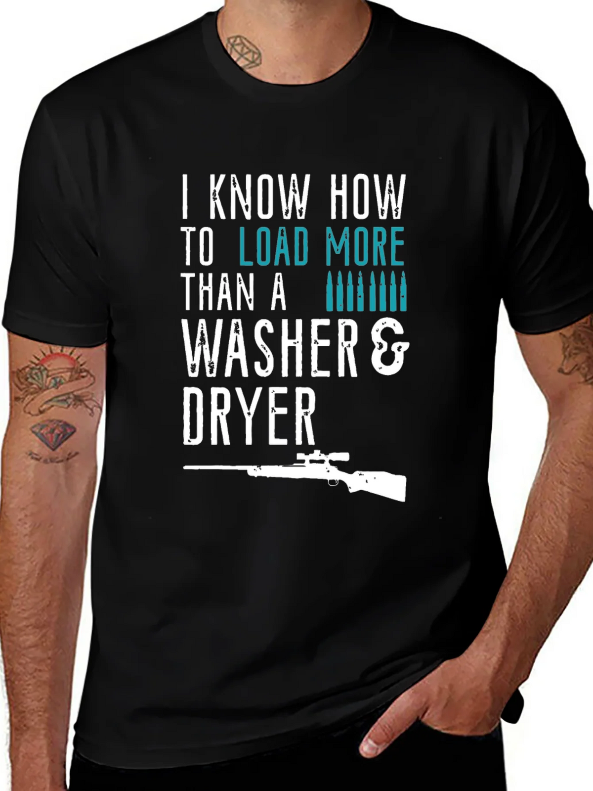 I Load More Than Washer & Dryer T-Shirt product image 1