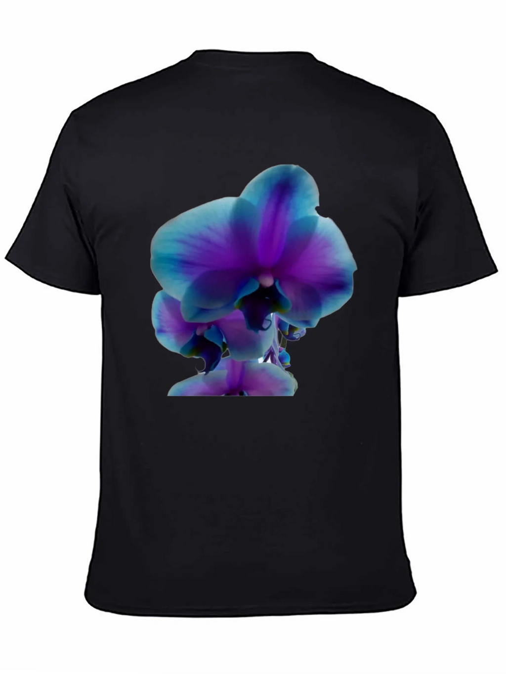 Orchid Graphic Tee - Stylish Black T-Shirt product image 7