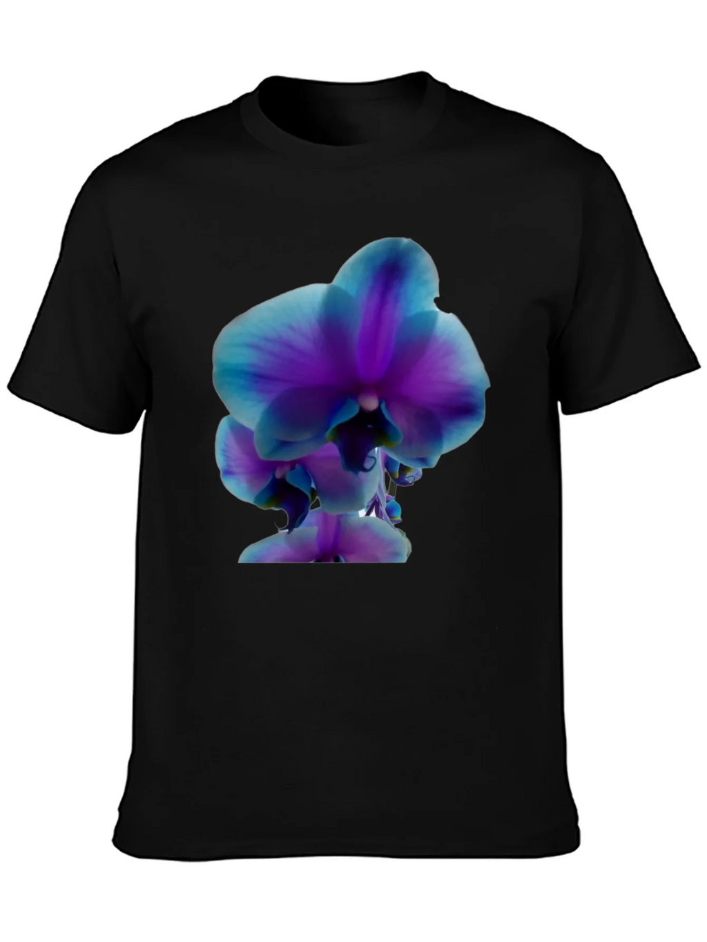 Orchid Graphic Tee - Stylish Black T-Shirt product image 6