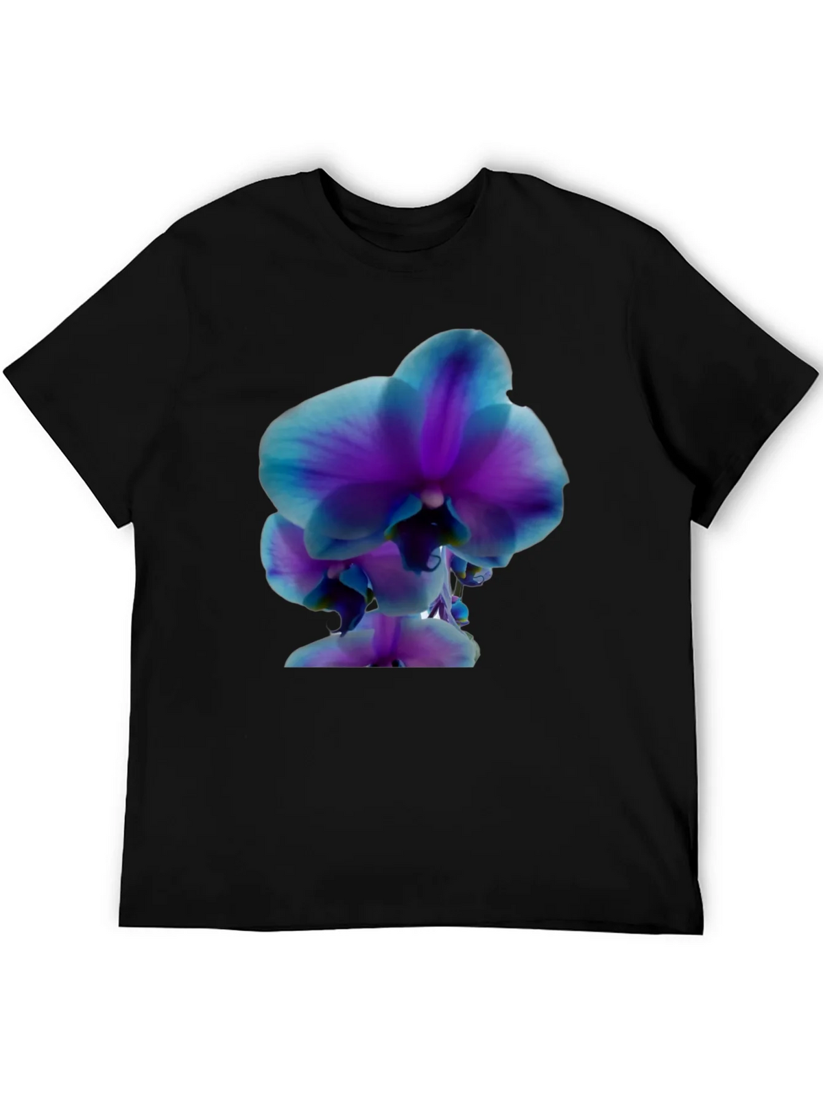 Orchid Graphic Tee - Stylish Black T-Shirt product image 8