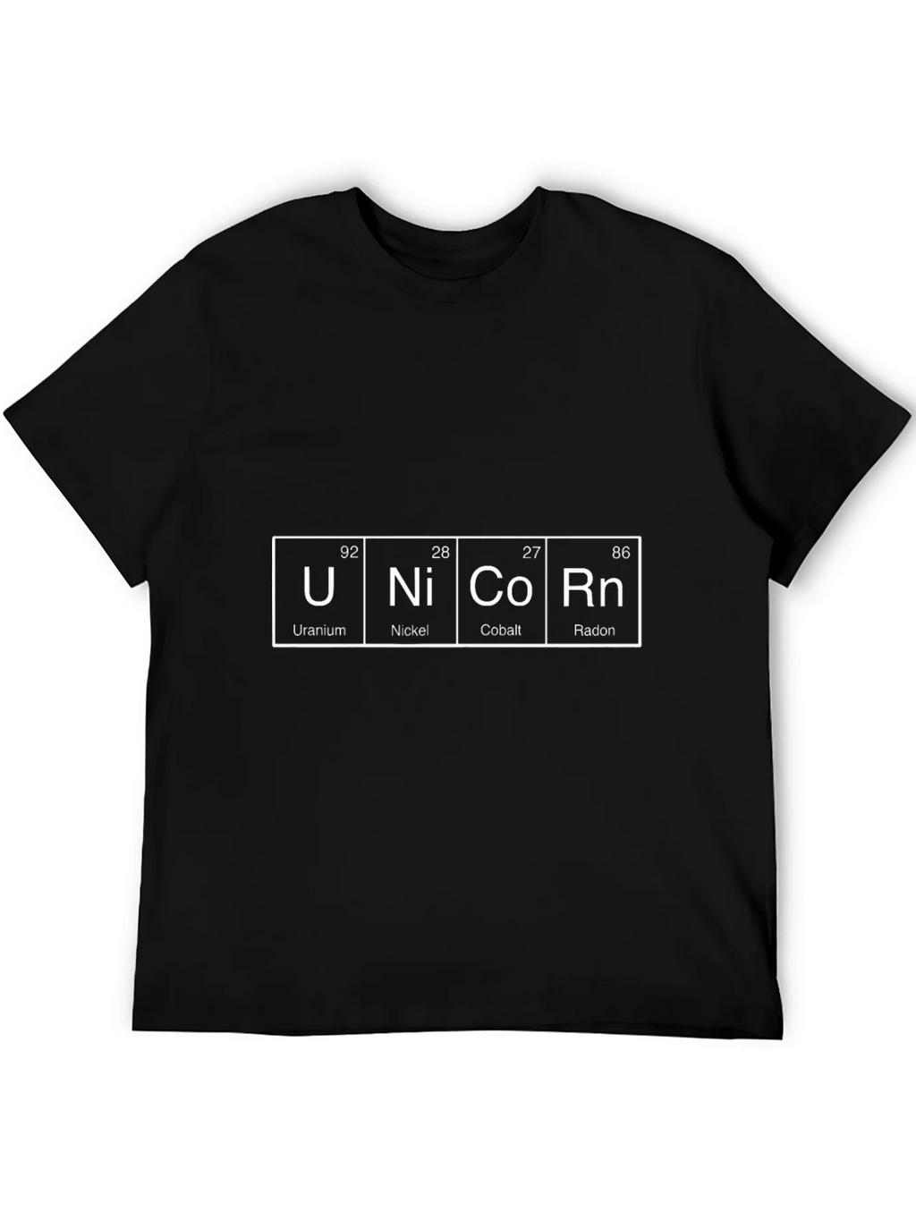 Unicorn Periodic Table Elements Funny T-Shirt product image 8