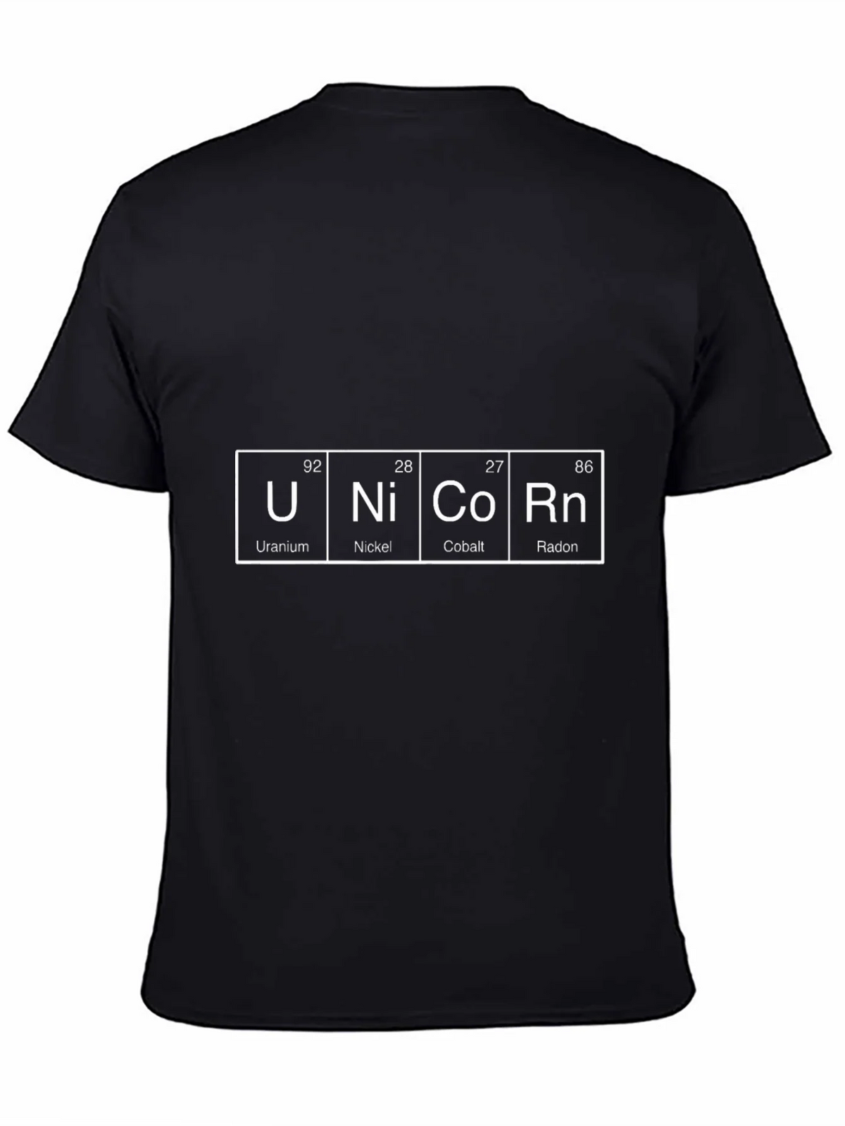 Unicorn Periodic Table Elements Funny T-Shirt product image 7