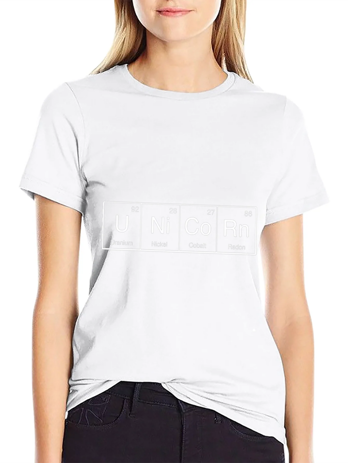 Unicorn Periodic Table Elements Funny T-Shirt product image 11