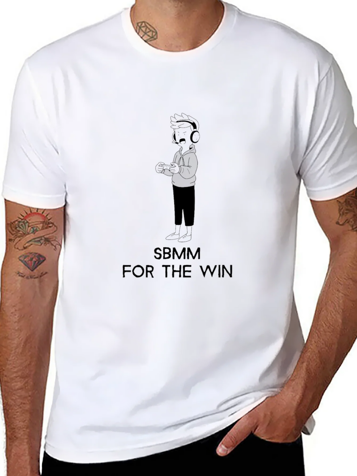 SBMM For the Win Black T-Shirt product image 10