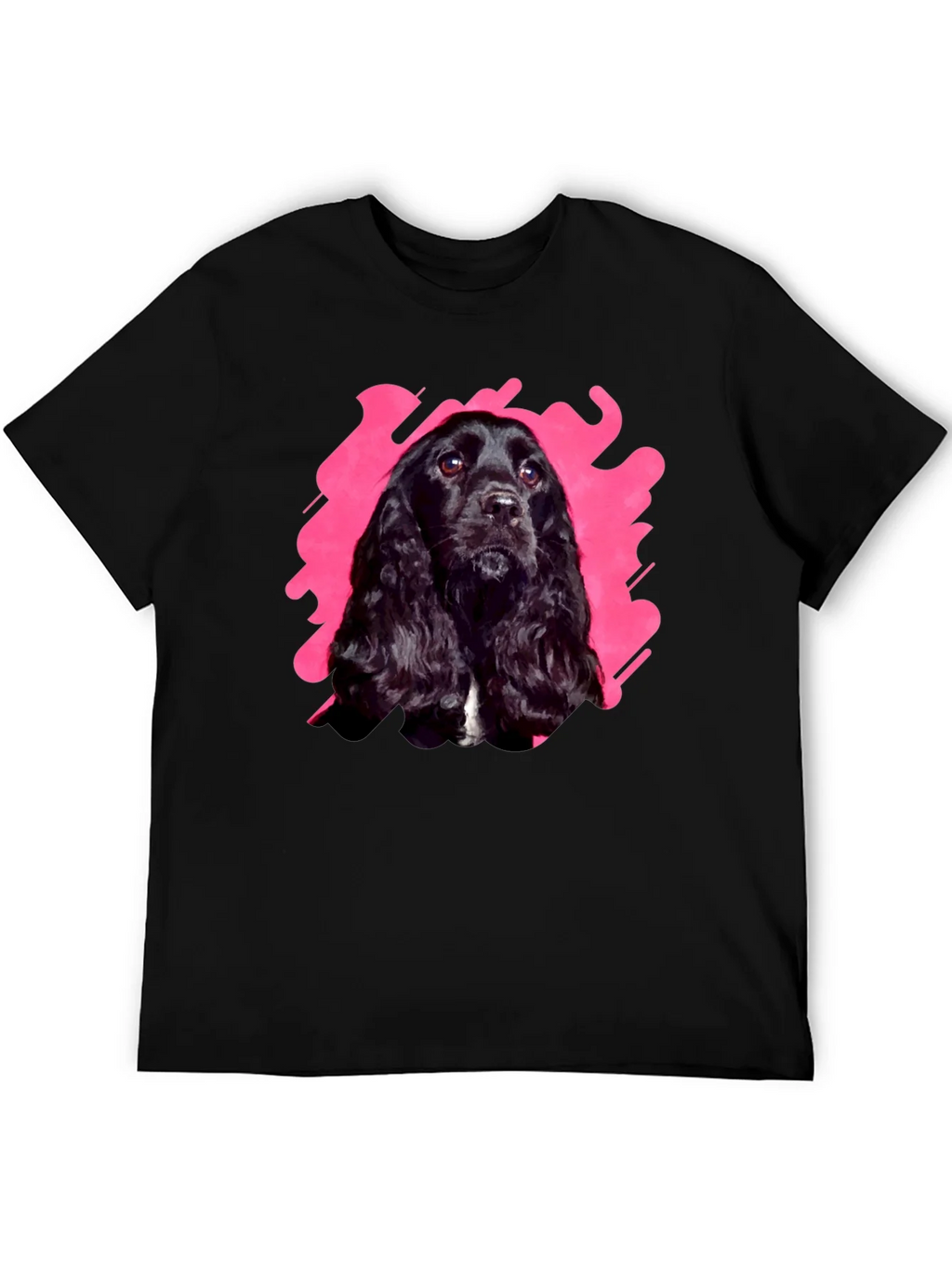 Black Dog Graphic Tee | Casual Cotton T-Shirt product image 8