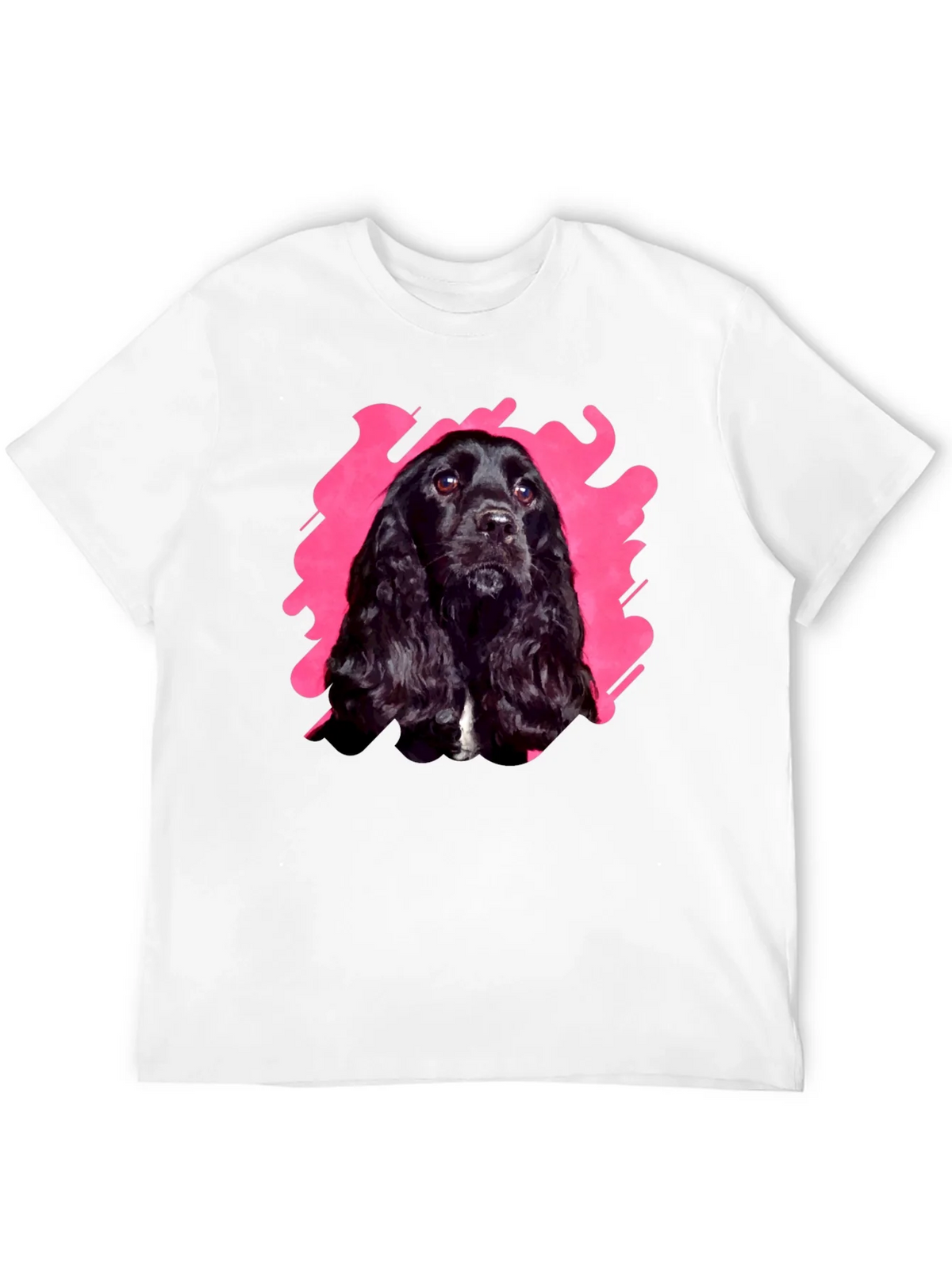 Black Dog Graphic Tee | Casual Cotton T-Shirt product image 3