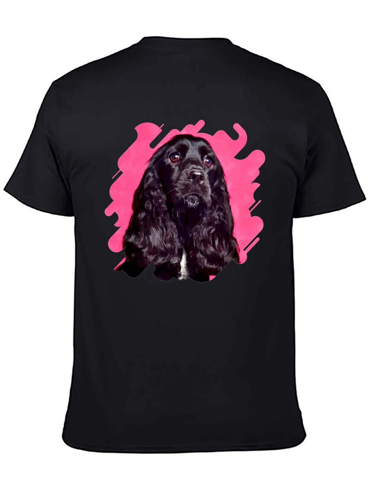 Black Dog Graphic Tee | Casual Cotton T-Shirt product image 7