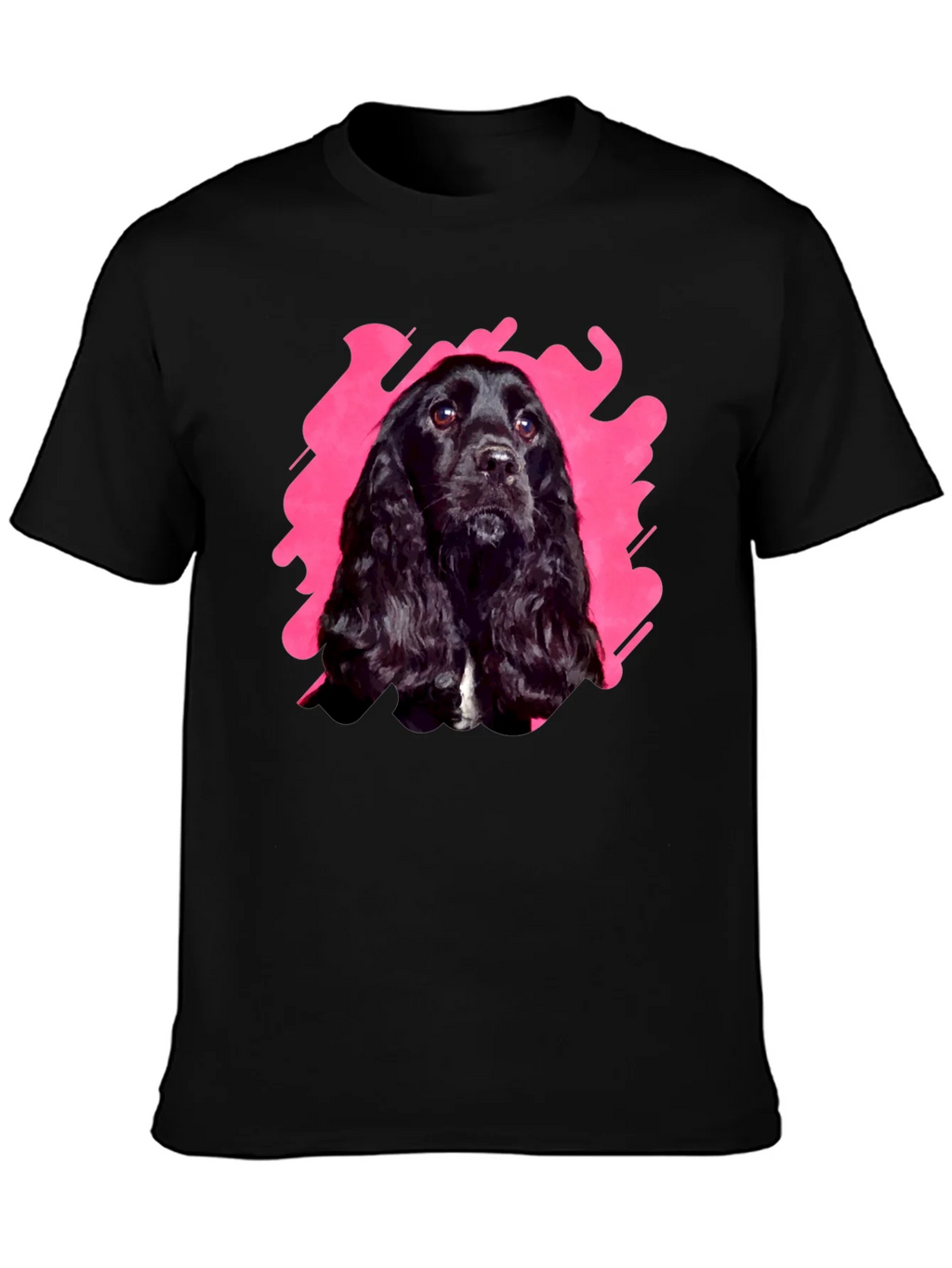 Black Dog Graphic Tee | Casual Cotton T-Shirt product image 6