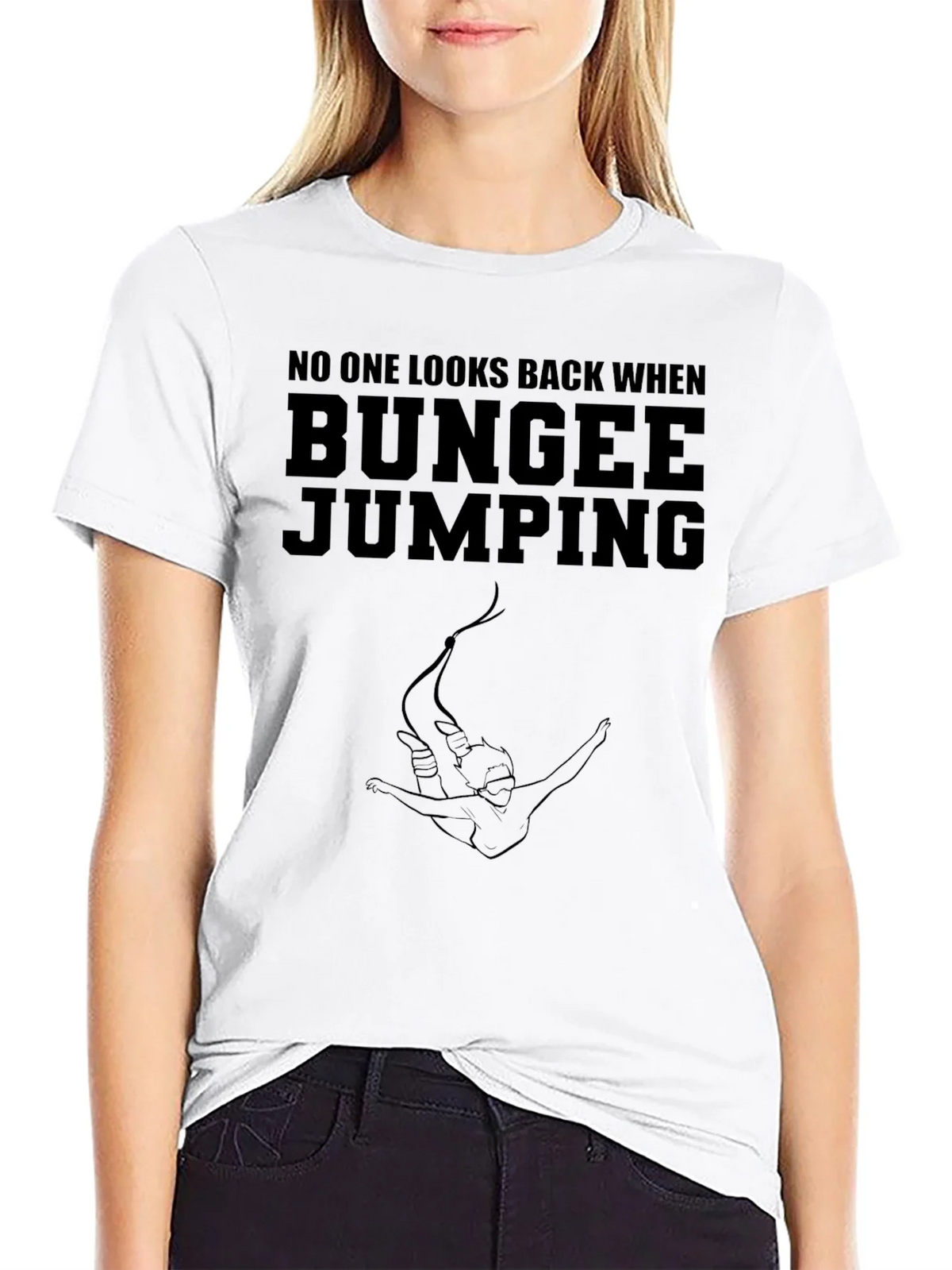 Bungee Jumping Graphic Tee - Adventurous Style product image 11