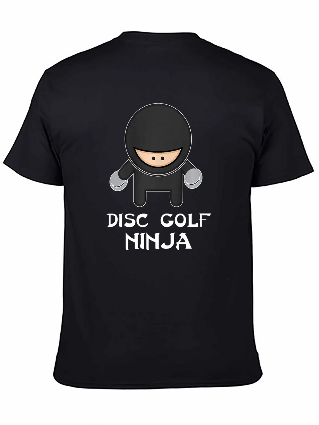 Disc Golf Ninja T-Shirt - Black Graphic Tee product image 7