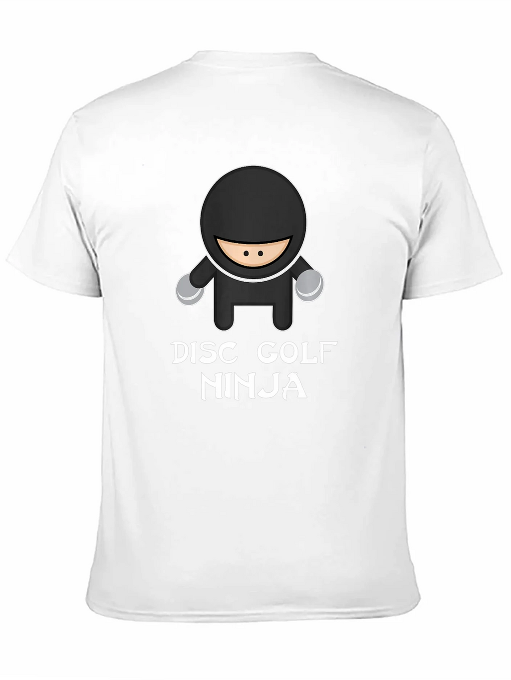 Disc Golf Ninja T-Shirt - Black Graphic Tee product image 2