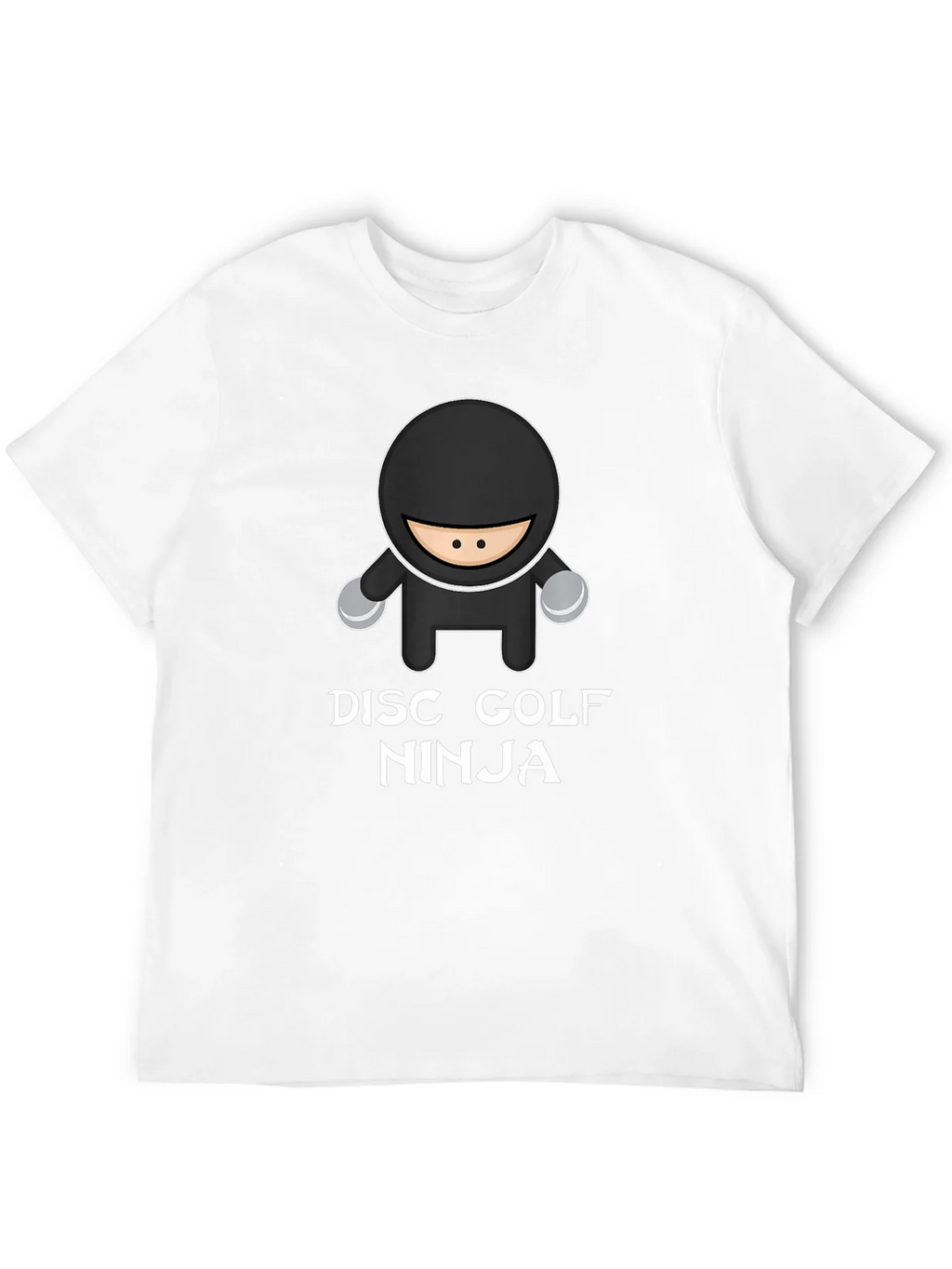 Disc Golf Ninja T-Shirt - Black Graphic Tee product image 3