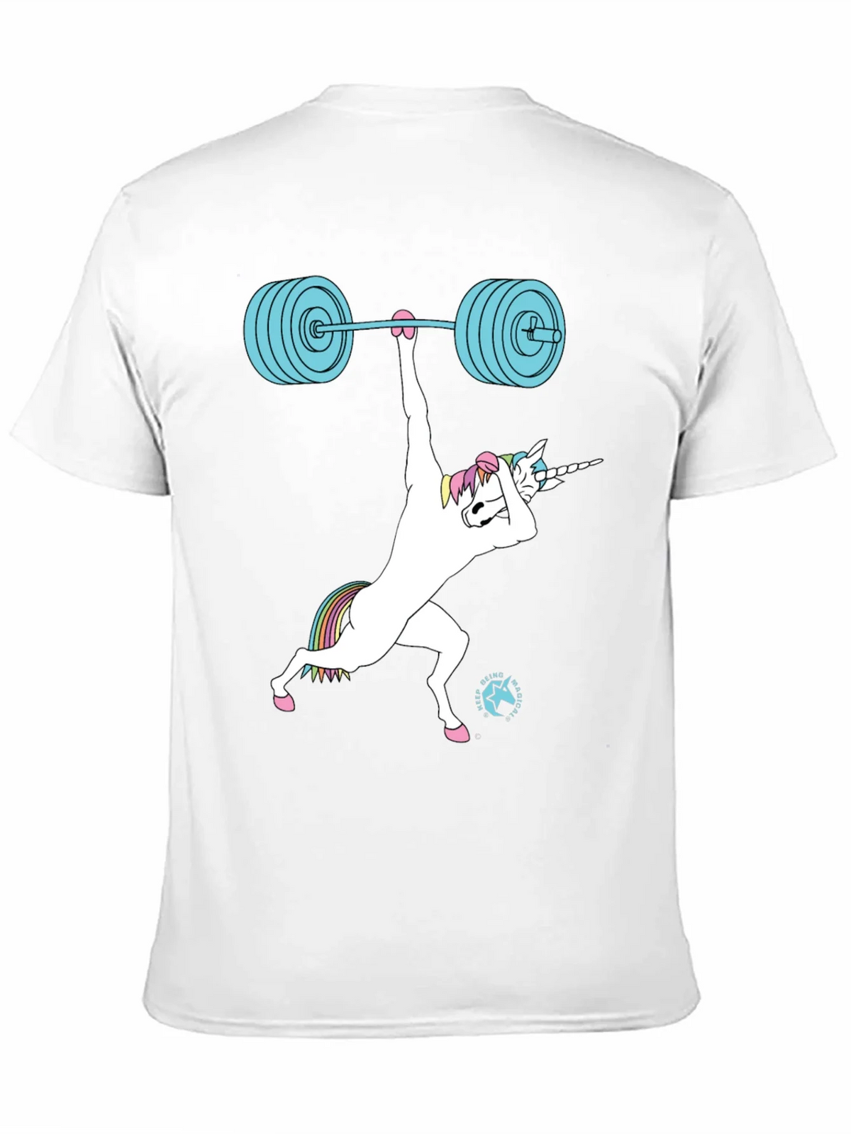 Unicorn Weightlifting T-Shirt product image 2
