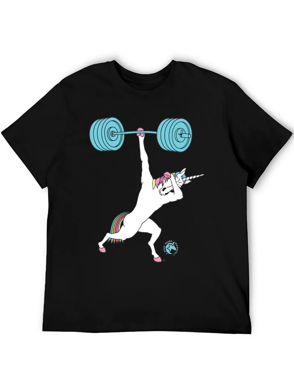 Unicorn Weightlifting T-Shirt product image 8