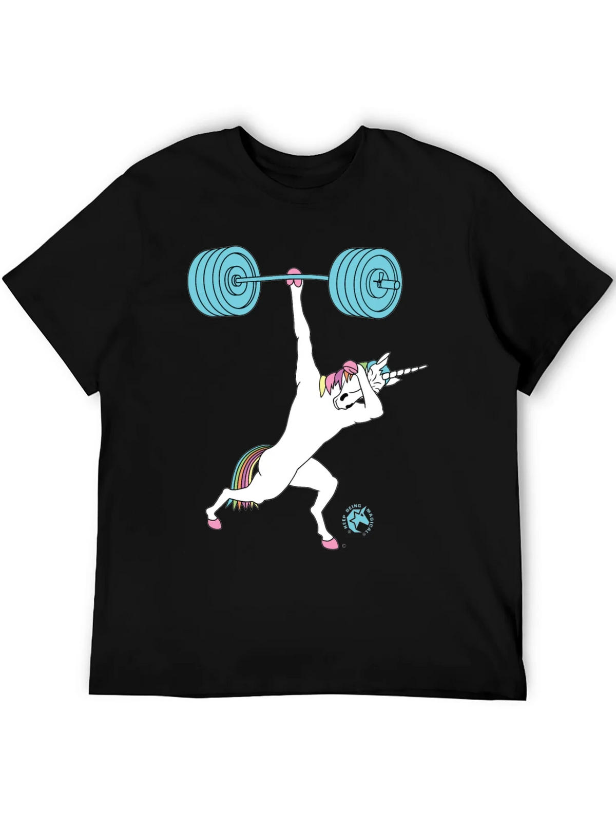 Unicorn Weightlifting T-Shirt product image 8