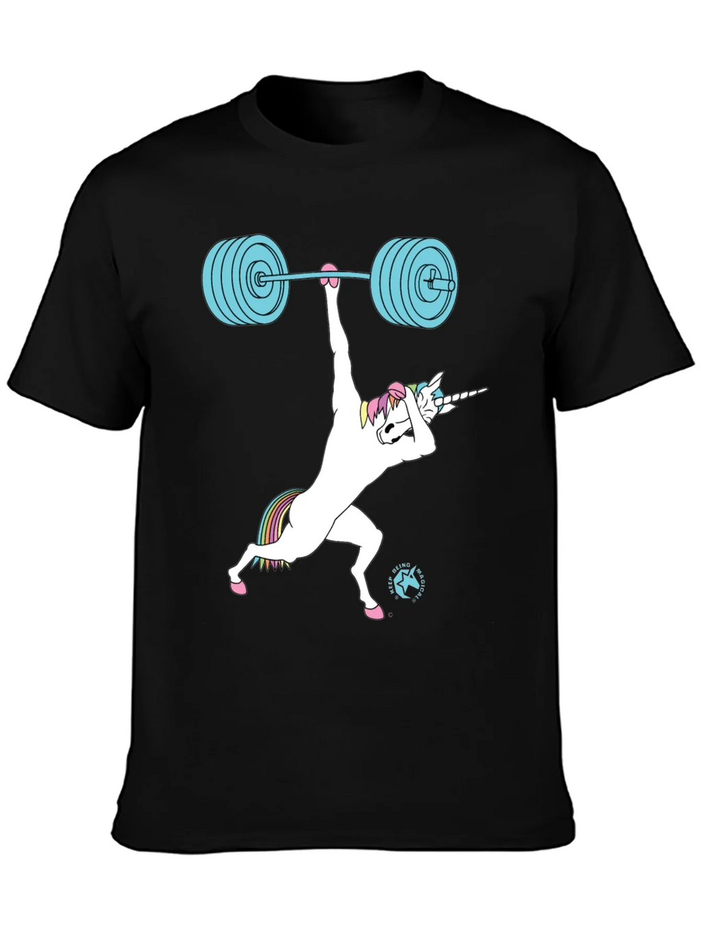 Unicorn Weightlifting T-Shirt product image 6